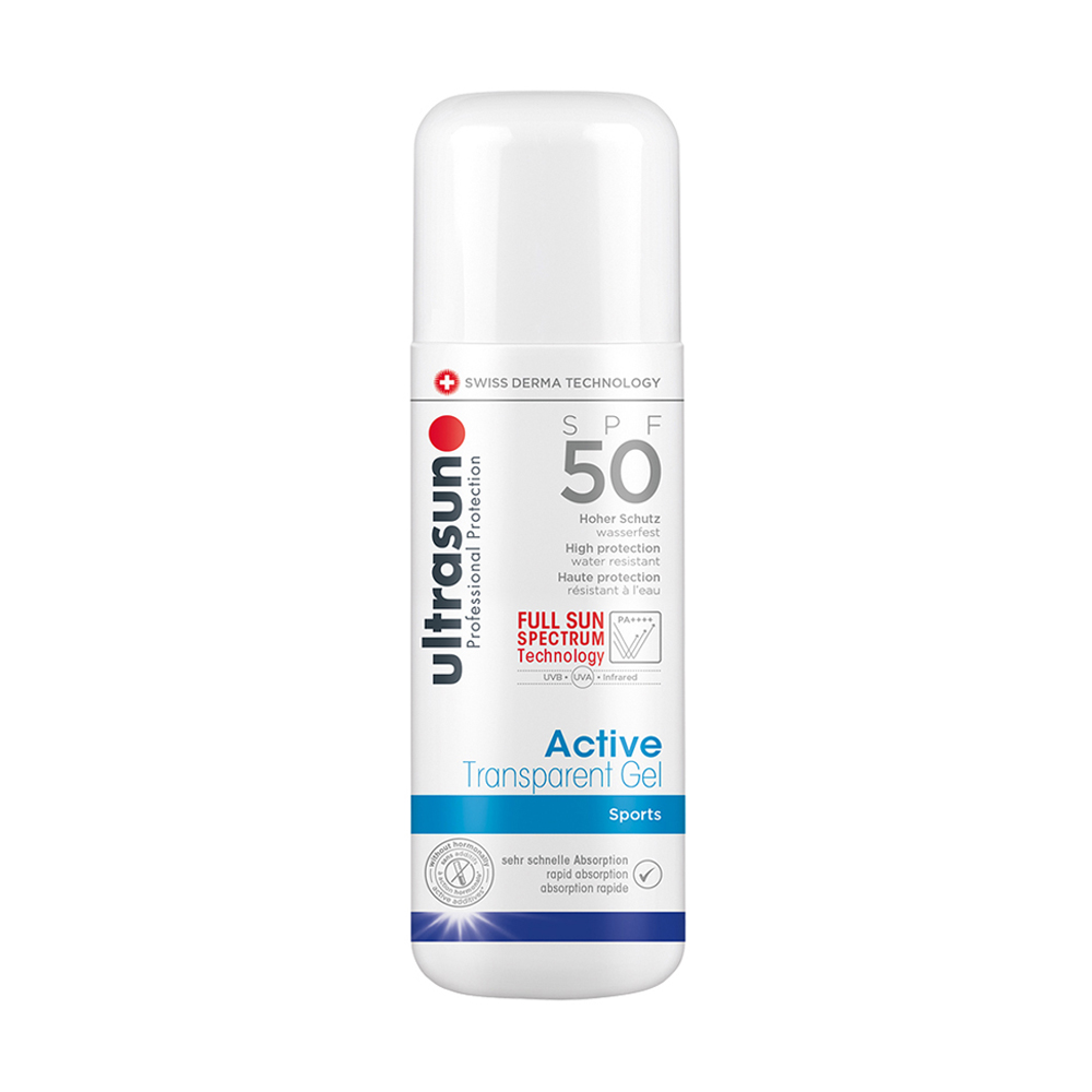 

Уцінка! Прозорий сонцезахисний гель Ultrasun Active Transparent Gel SPF 50, 150 мл