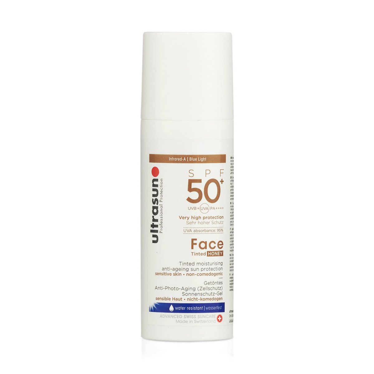 

Тонувальний сонцезахисний крем для обличчя Ultrasun Face Tinted Honey, SPF 50+, 50 мл