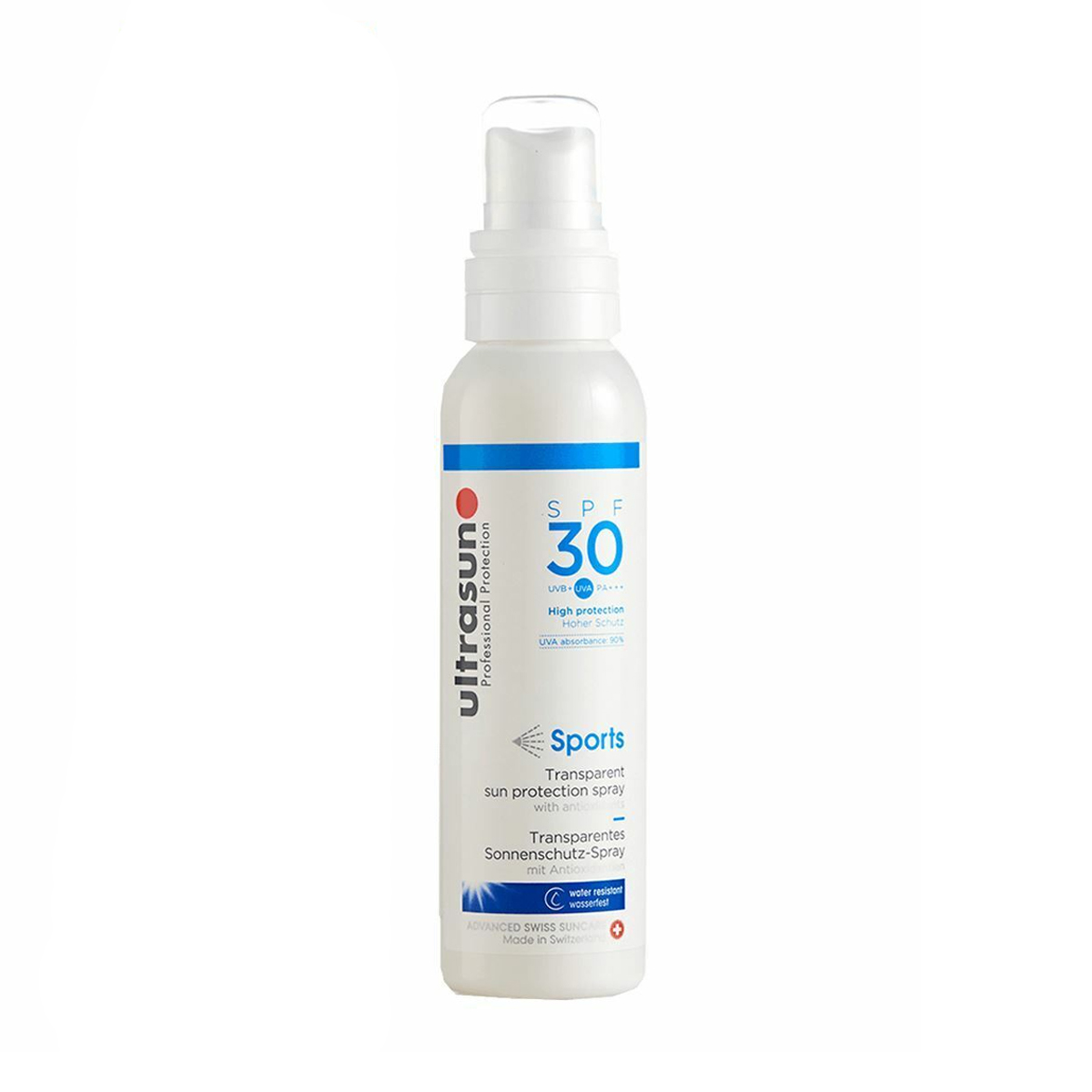 

Сонцезахисний спортивний спрей Ultrasun Sports Spray, SPF 30 PA +++, 150 мл