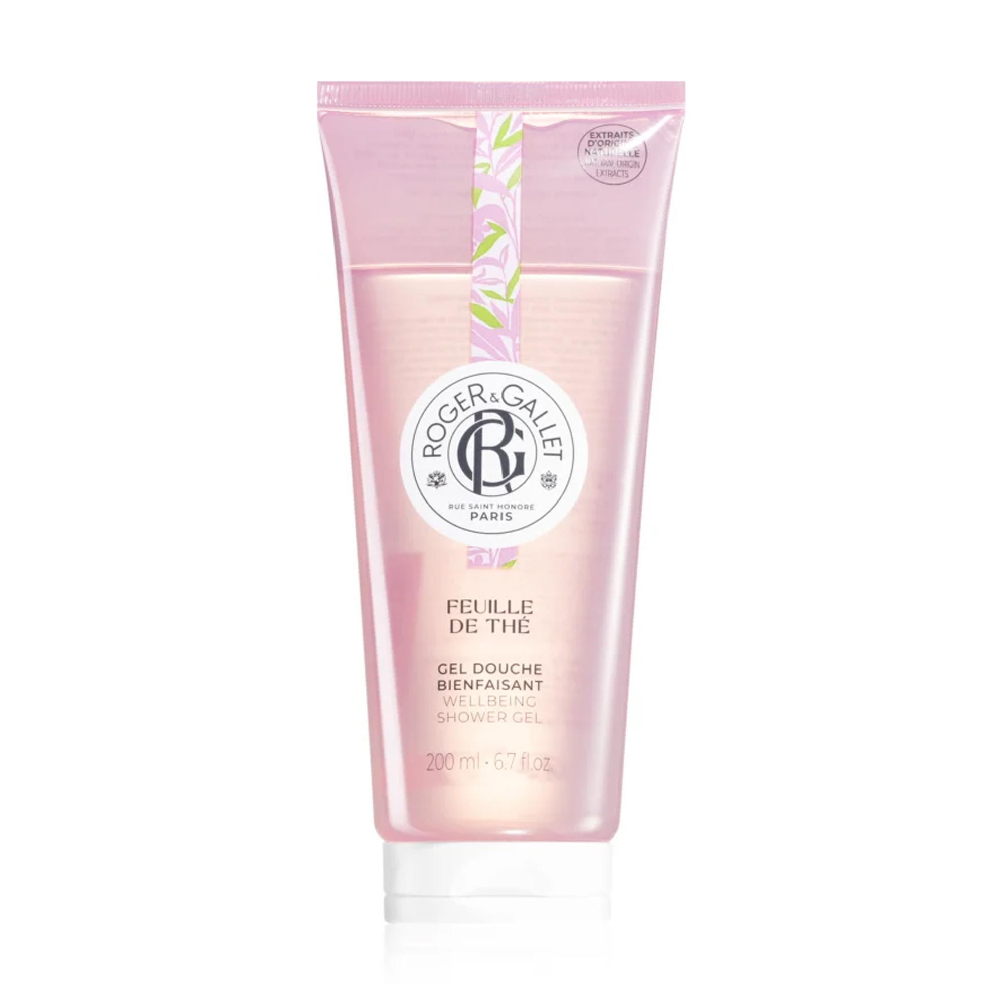 

Парфумований гель для душу Roger & Gallet Feuille de The жіночий, 200 мл