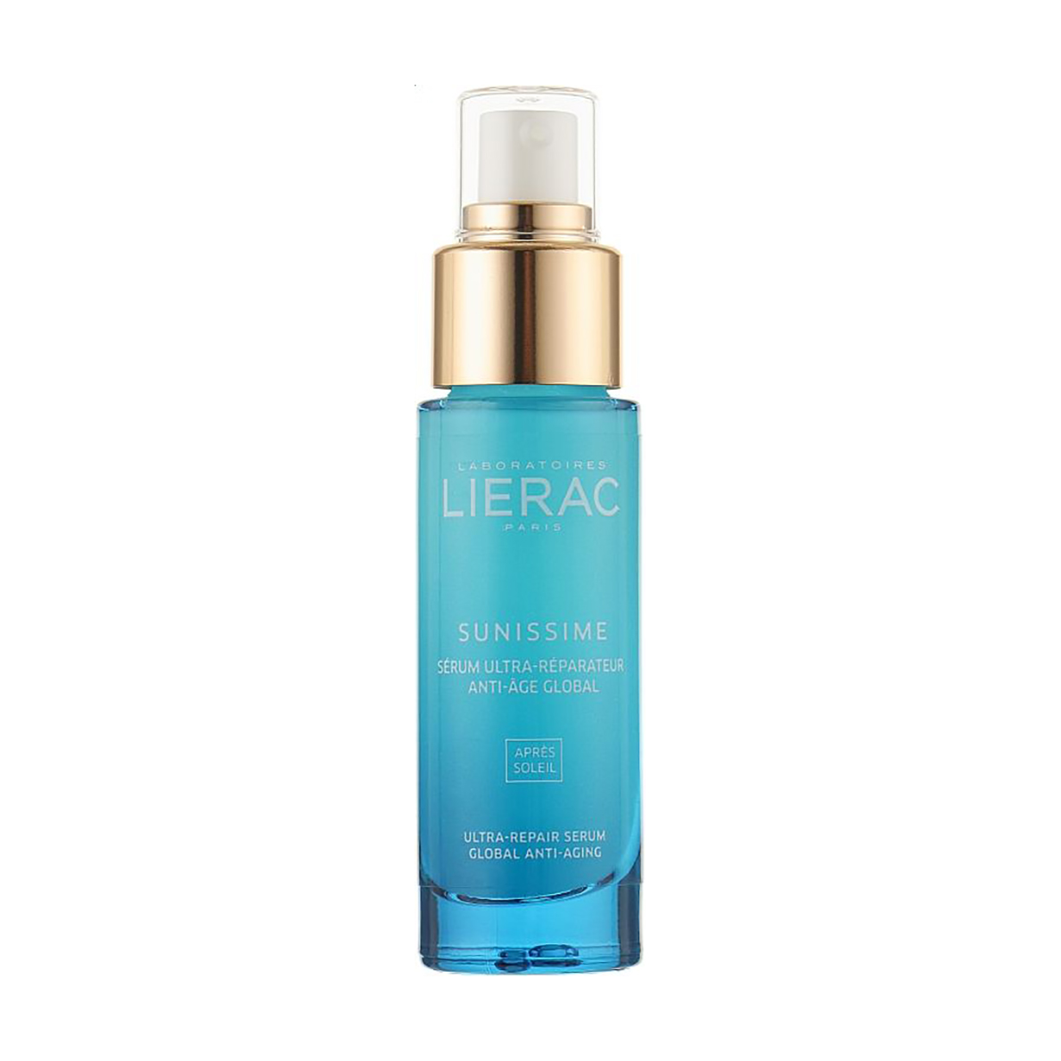 

Ультравідновлювальна сироватка для обличчя та декольте Lierac Sunissime Ultra-repair Serum Global Anti-aging, 30 мл