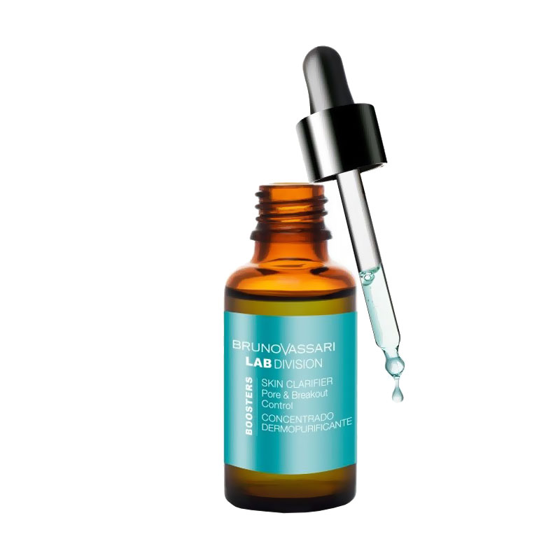 

Очищувальний концентрат для обличчя Bruno Vassari Lab Division Boosters Skin Clarifier Pore & Breakout Control, 30 мл