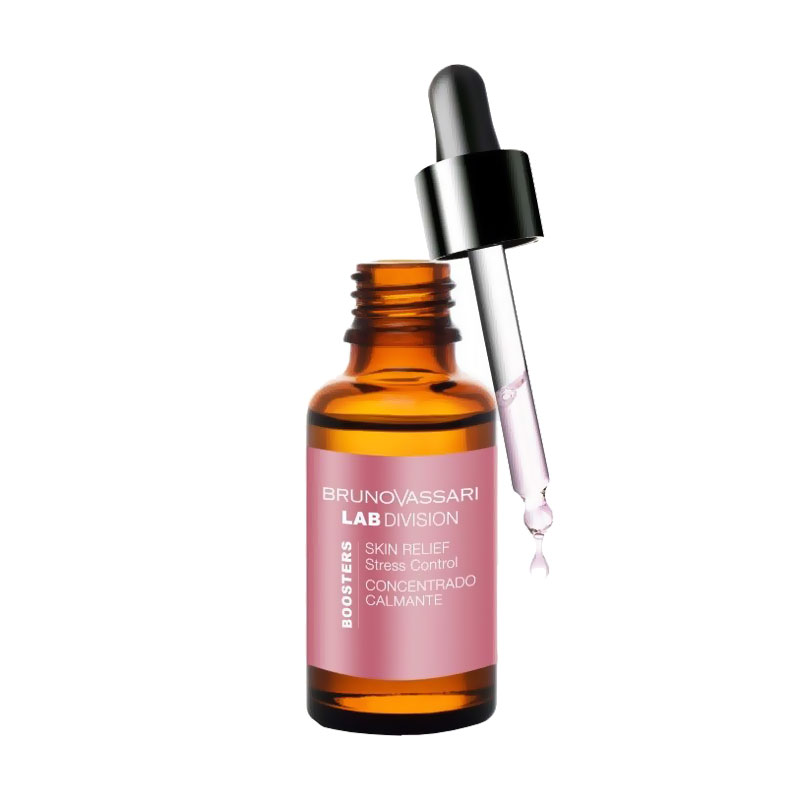 

Заспокійливий концентрат для обличчя Bruno Vassari Lab Division Boosters Skin Relief Stress Control, 30 мл