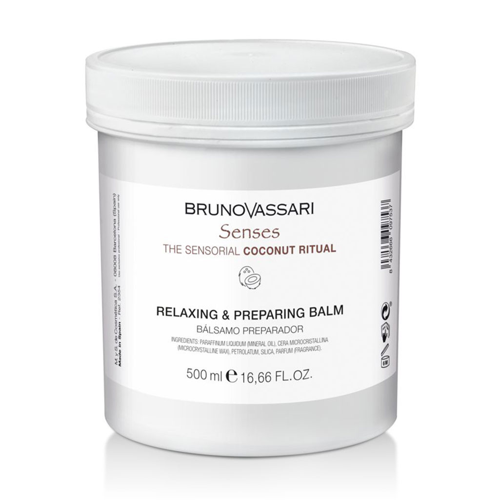 

Живильний та зволожувальний бальзам для тіла Bruno Vassari Senses Relaxing & Preparing Balm, 500 мл
