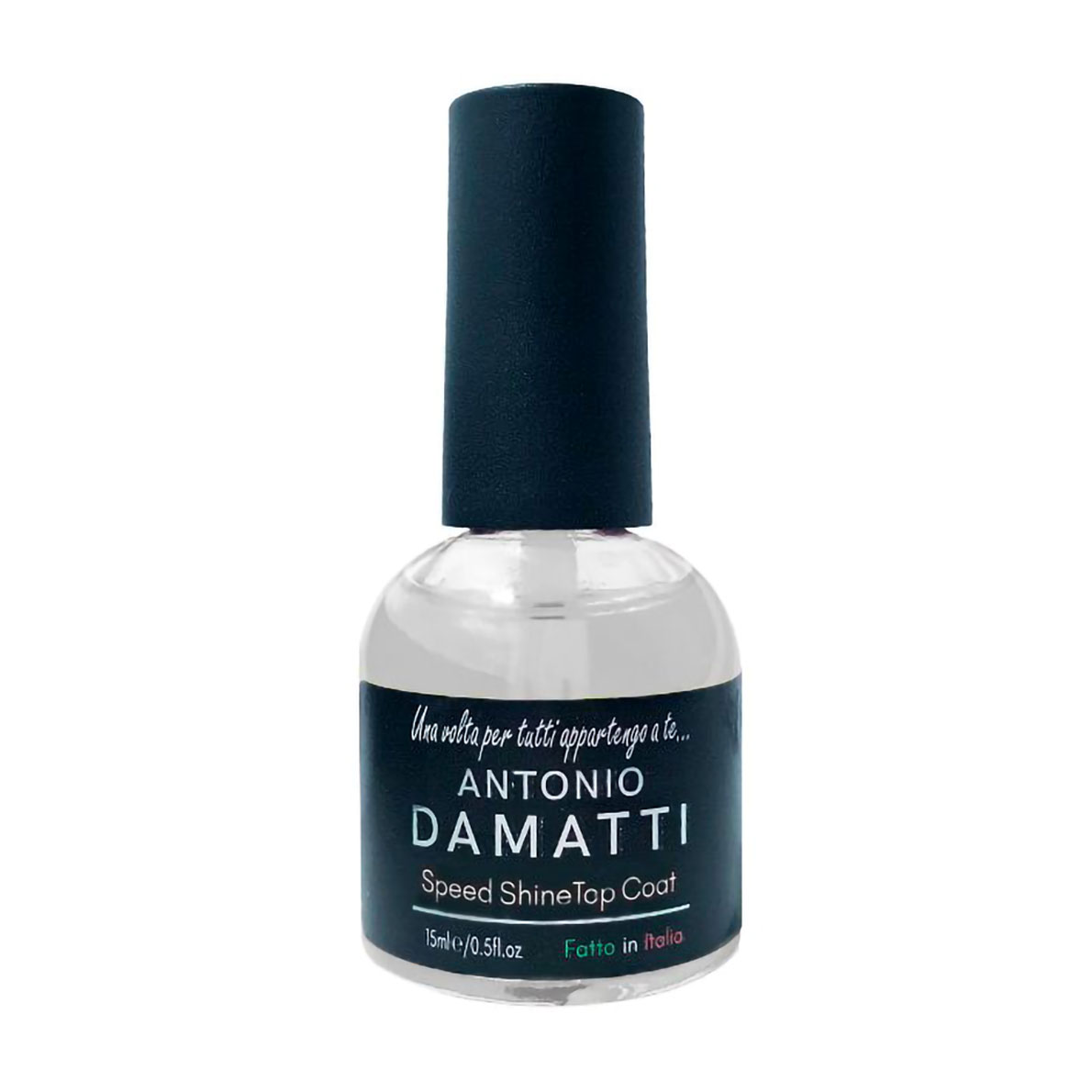 

Топ для натуральних нігтів Antonio Damatti Speed Shine Top Coat Суперсушка, 15 мл
