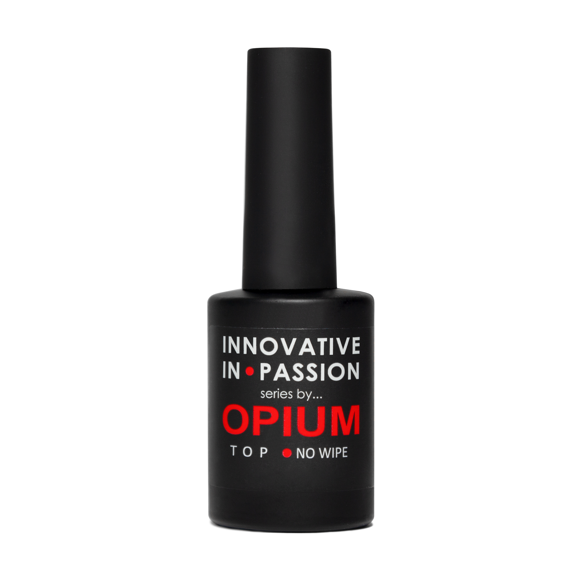 

Матовий топ для гель-лаку Innovative In Passion by Opium Top No Wipe Matte без липкого шару, 15 мл