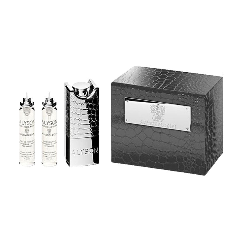 

Уцінка! Парфумований набір унісекс Alysonoldoini Marsiglia Musk (парфумована вода, 3*20 мл + чохол)