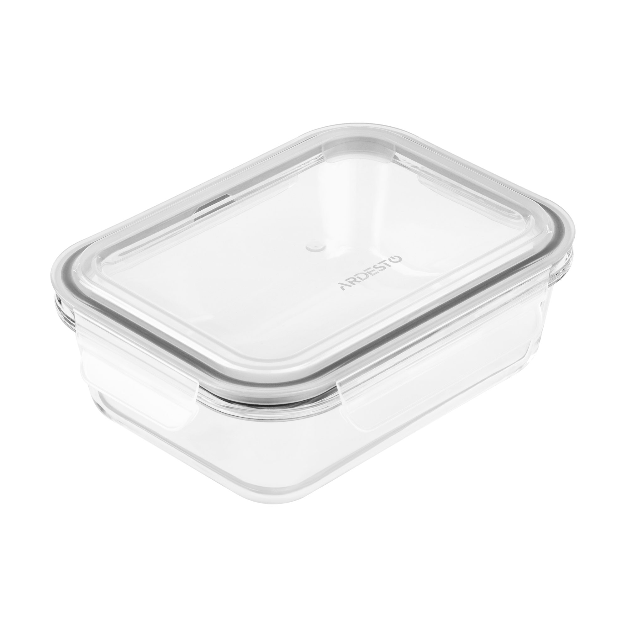 

Контейнер для зберігання Ardesto Gemini прямокутний, з боросилікатного скла, 1 л (AR1210RC)