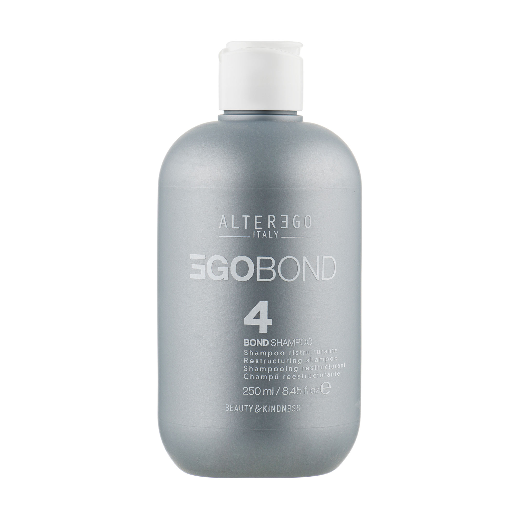 

Уцінка! Реструктурувальний шампунь Alter Ego Egobond 4 Bond Shampoo для відновлення та живлення волосся, 250 мл
