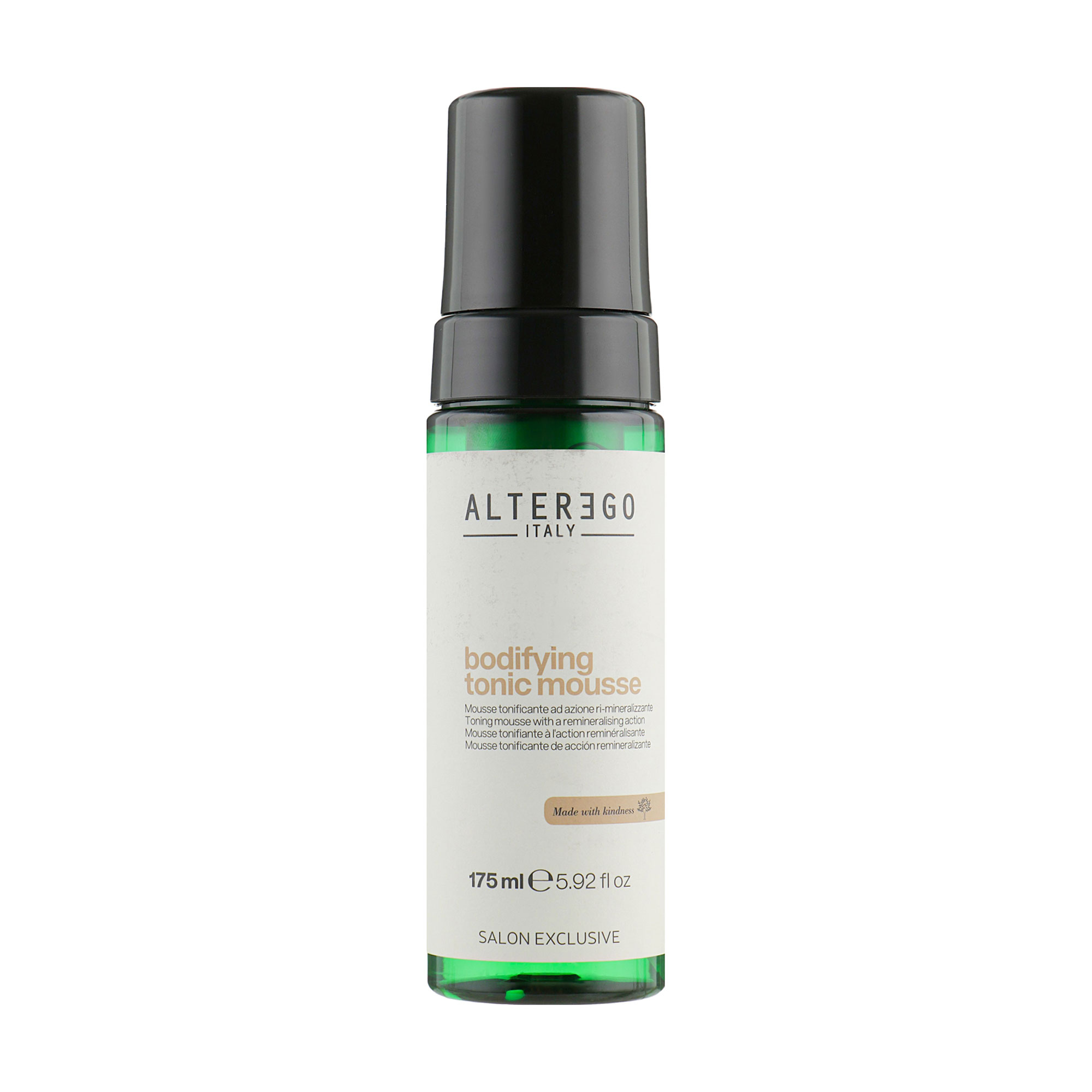 

Уцінка! Тонізувальний мус для волосся Alter Ego Bodifying Tonic Mousse з ремінералізувальною дією, 175 мл