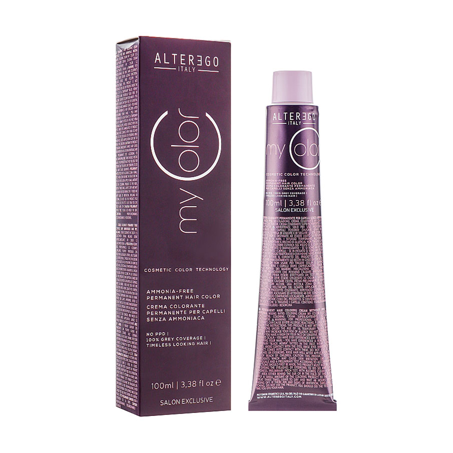 

Уцінка! Безаміачна крем-фарба для волосся Alter Ego My Color, 8/7 Блонд коричневий, 100 мл