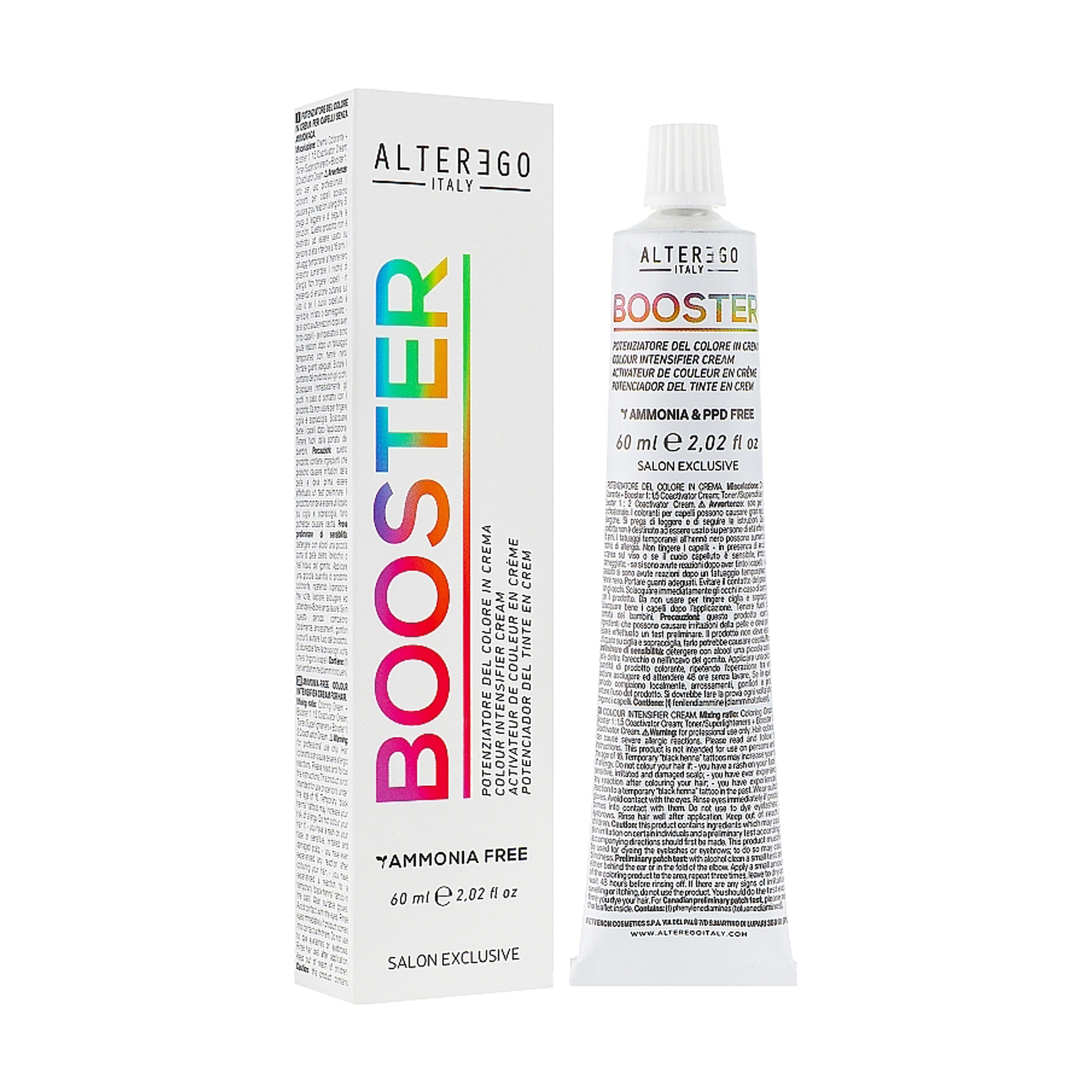 

Уцінка! Безаміачний крем-бустер для фарбування волосся Alter Ego Booster Red, 60 мл