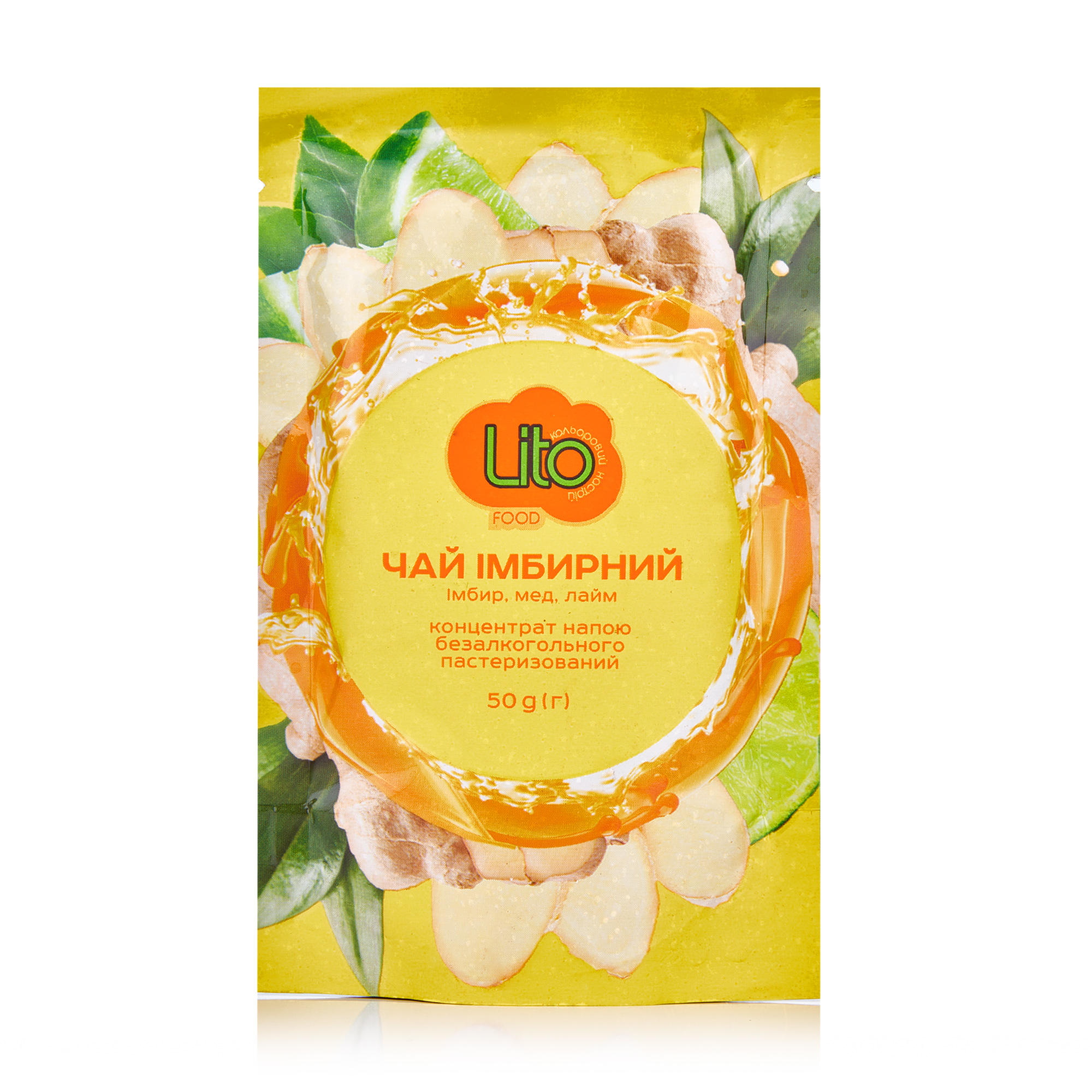 

Уцінка! Чай-концентрат Lito Імбирний з лаймом та медом, 50 г