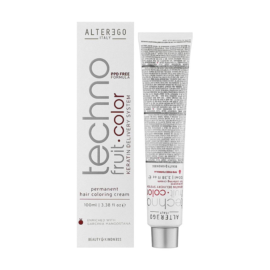 

Уцінка! Перманентна крем-фарба для волосся Alter Ego Techno Fruit Color 3/0 Інтенсивно темно-каштановий, 100 мл