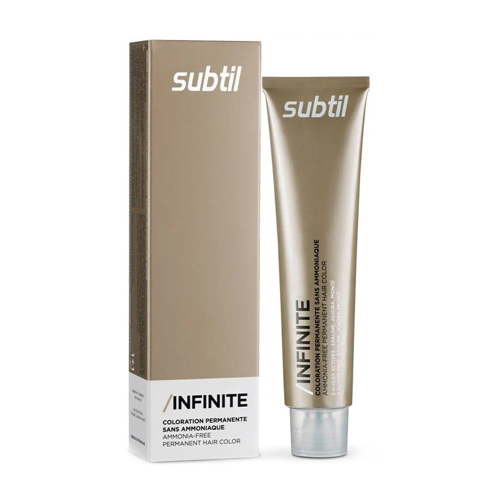 

Напівперманентна крем-фарба для волосся Subtil Infinite 5.35 Світлий шатен золотисто-махагоновий, 60 мл