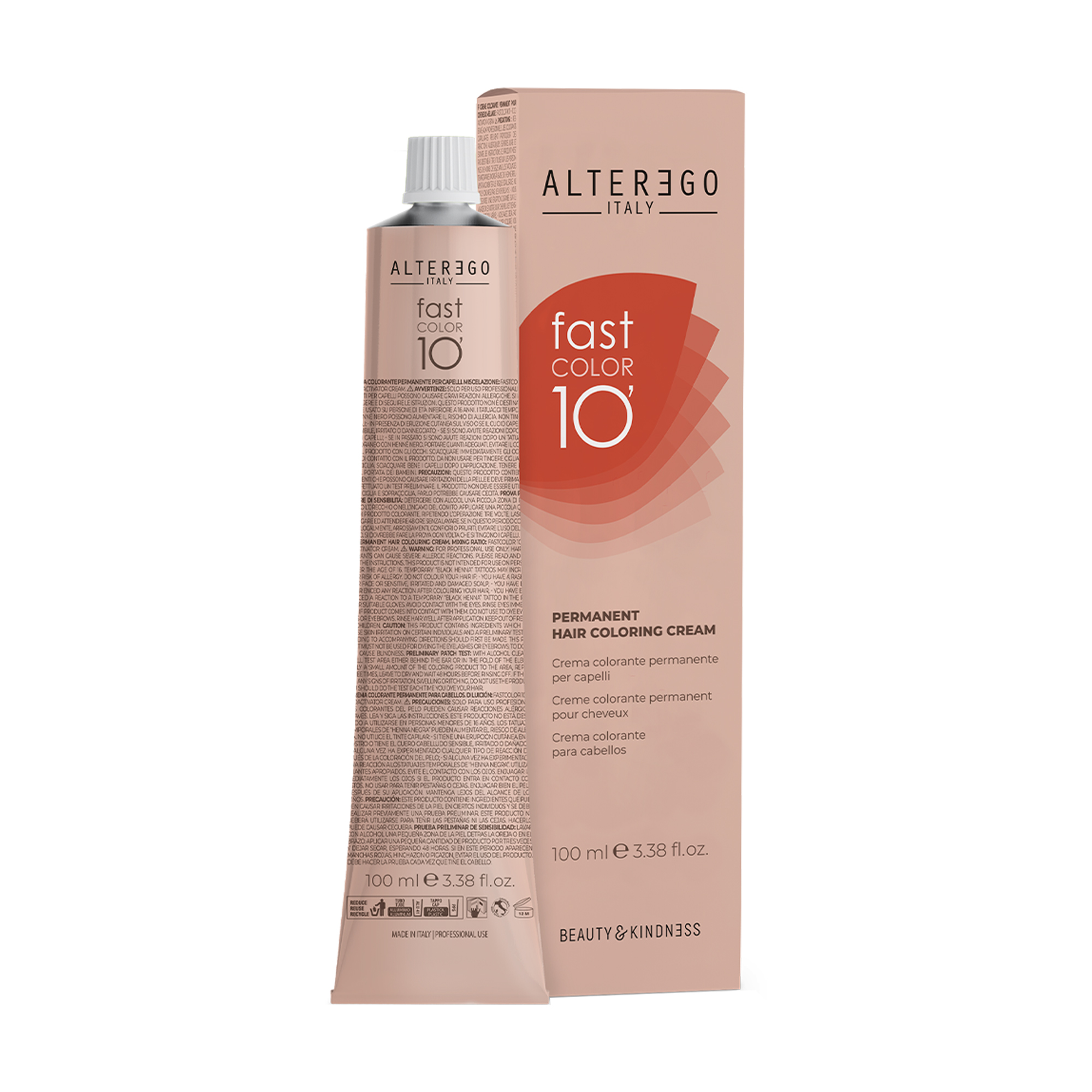 

Уцінка! Перманентна крем-фарба для волосся Alter Ego Fast Color 10 Permanent Hair Coloring Cream 5/7, 100 мл
