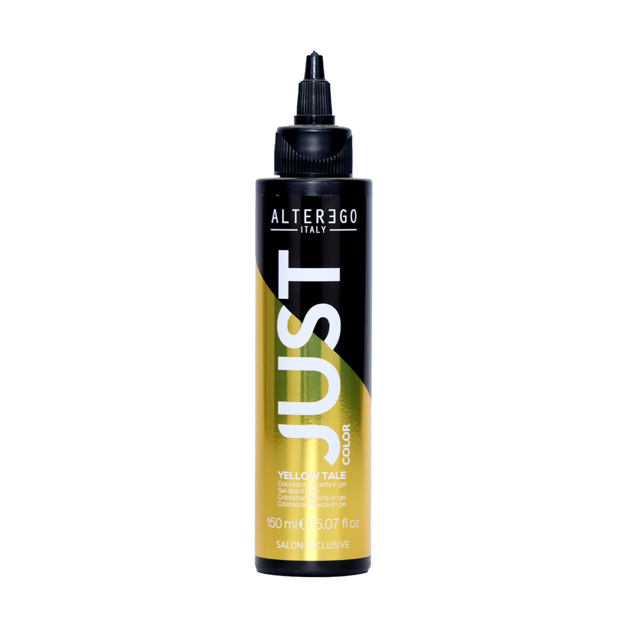 

Тонувальна гель-фарба для волосся Alter Ego Just Color Gel Direct Color, Yellow Tale, 150 мл