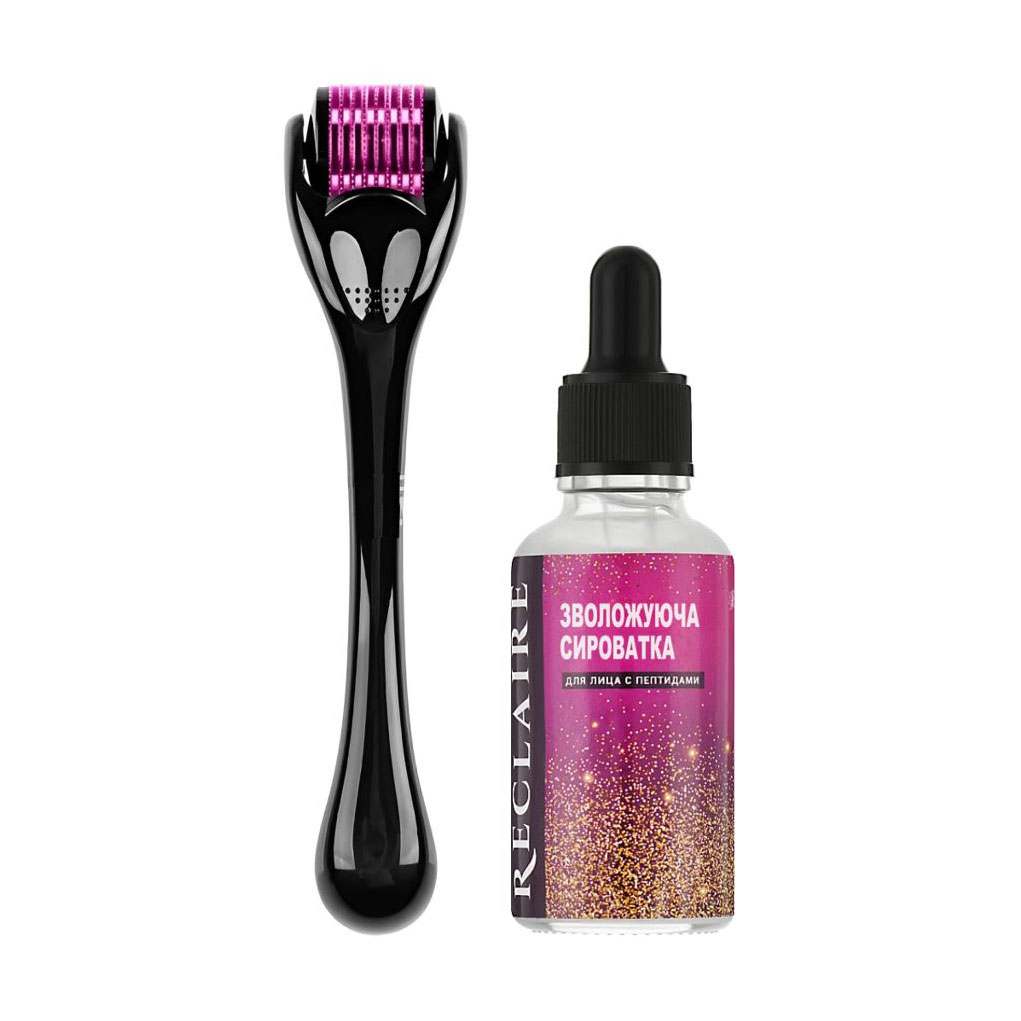 

Набір для обличчя Reclaire (мезоролер, 1 шт + сироватка, 30 мл)