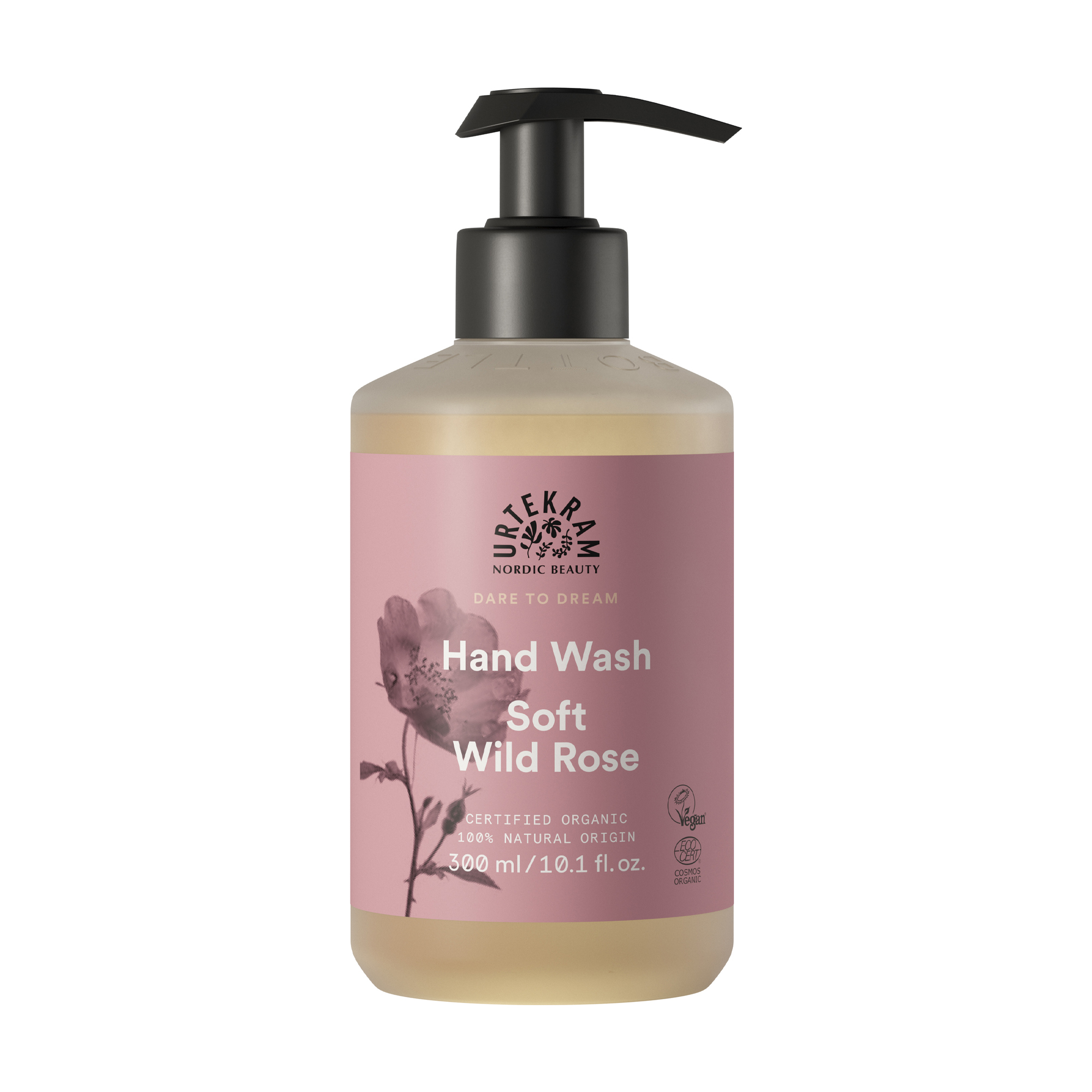 

Уцінка! Органічне рідке мило для рук Urtekram Soft Wild Rose Hand Wash Дика троянда, 300 мл
