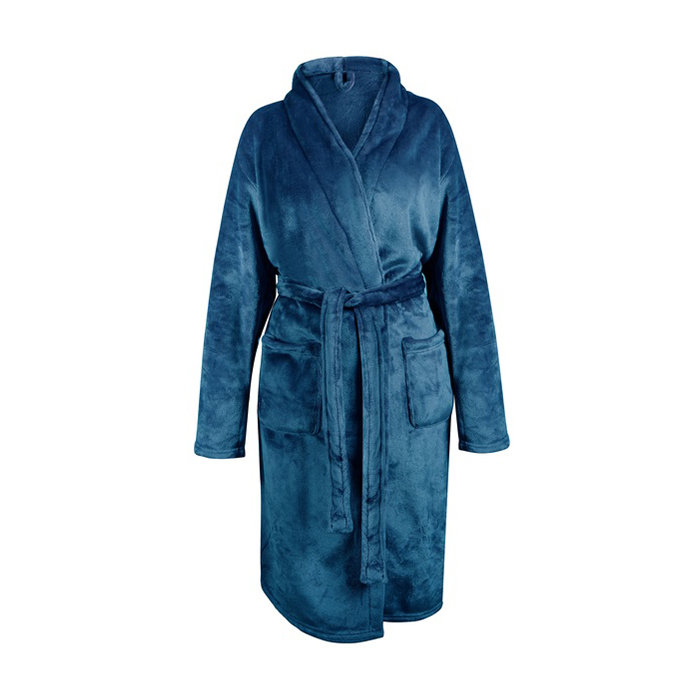 

Халат флісовий Soho Indigo з капюшоном, розмір XXL (6878748)
