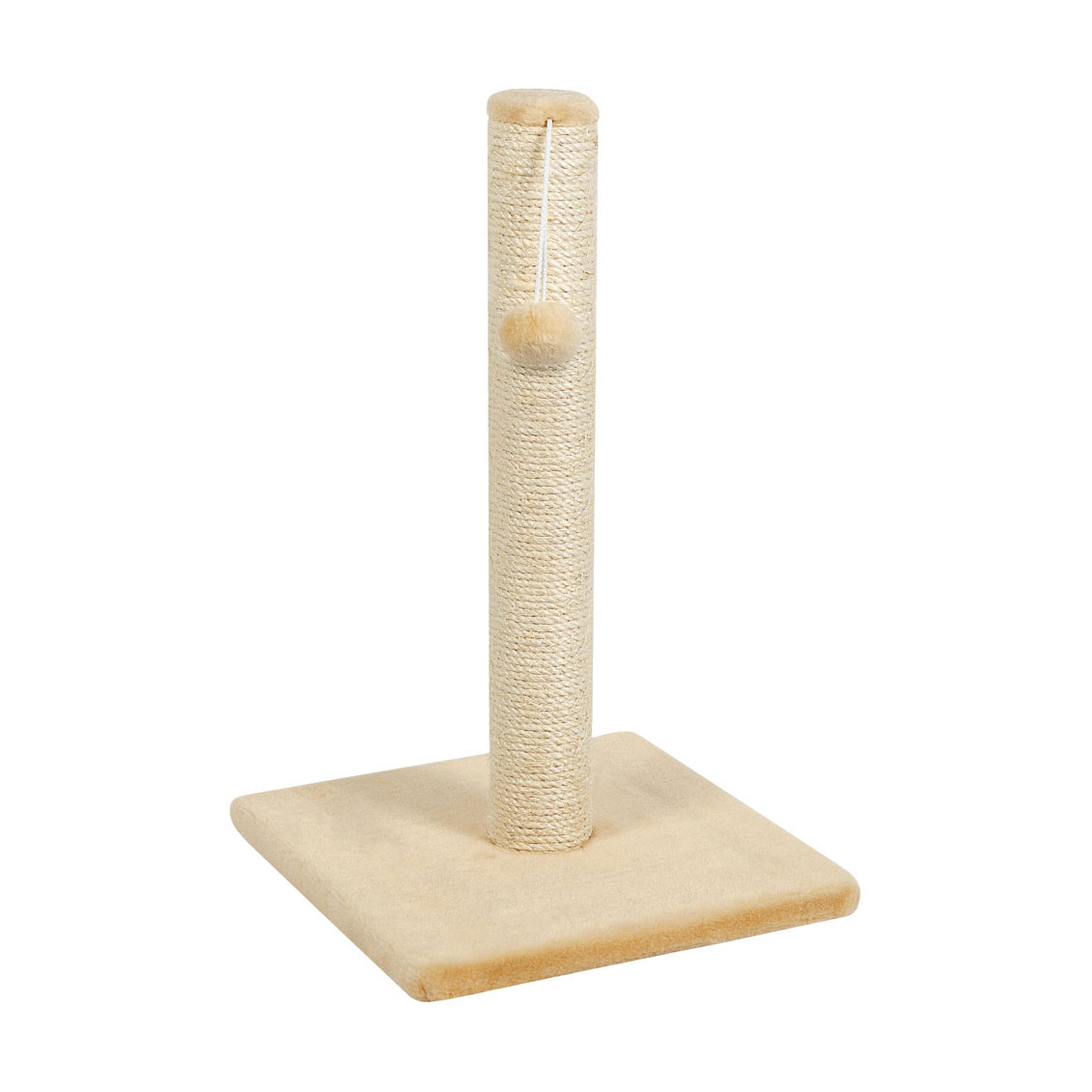 

Кігтеточка для кішок Природа Д00 Джут стовпчик, 32*32*53 см (PR242527)