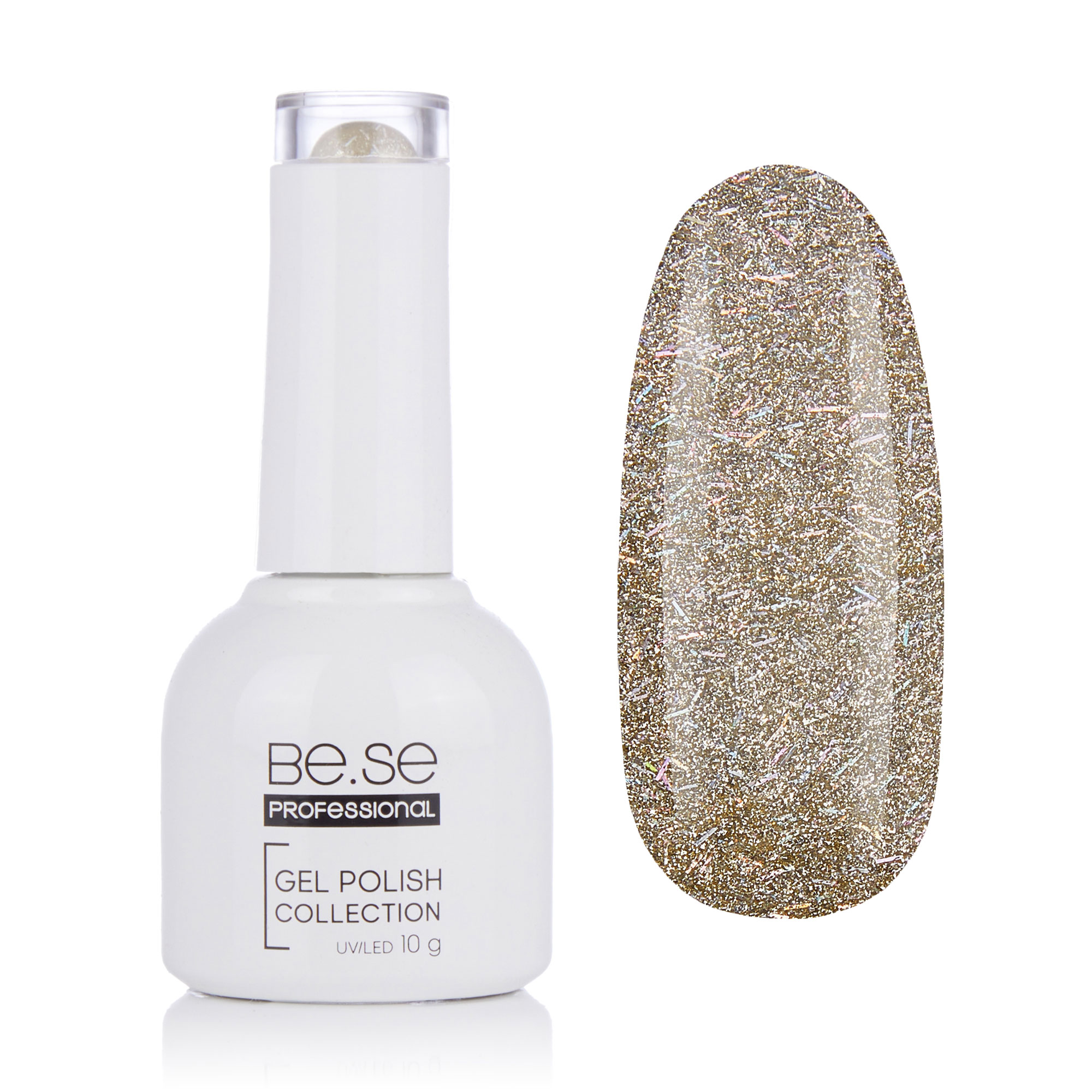 

Гель-лак для нігтів Be.Se Professional Gel Polish Glitter 38, 10 г