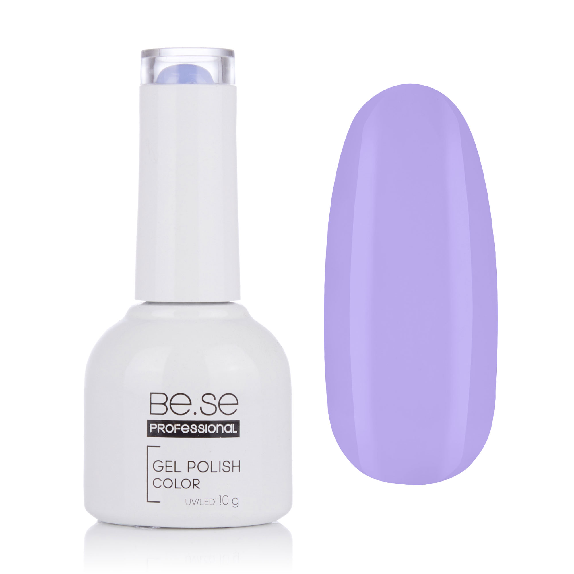 

Уцінка! Гель-лак для нігтів Be.Se Professional Gel Polish Color Lavender 44 Емаль, блакитно-фіолетовий, 10 г