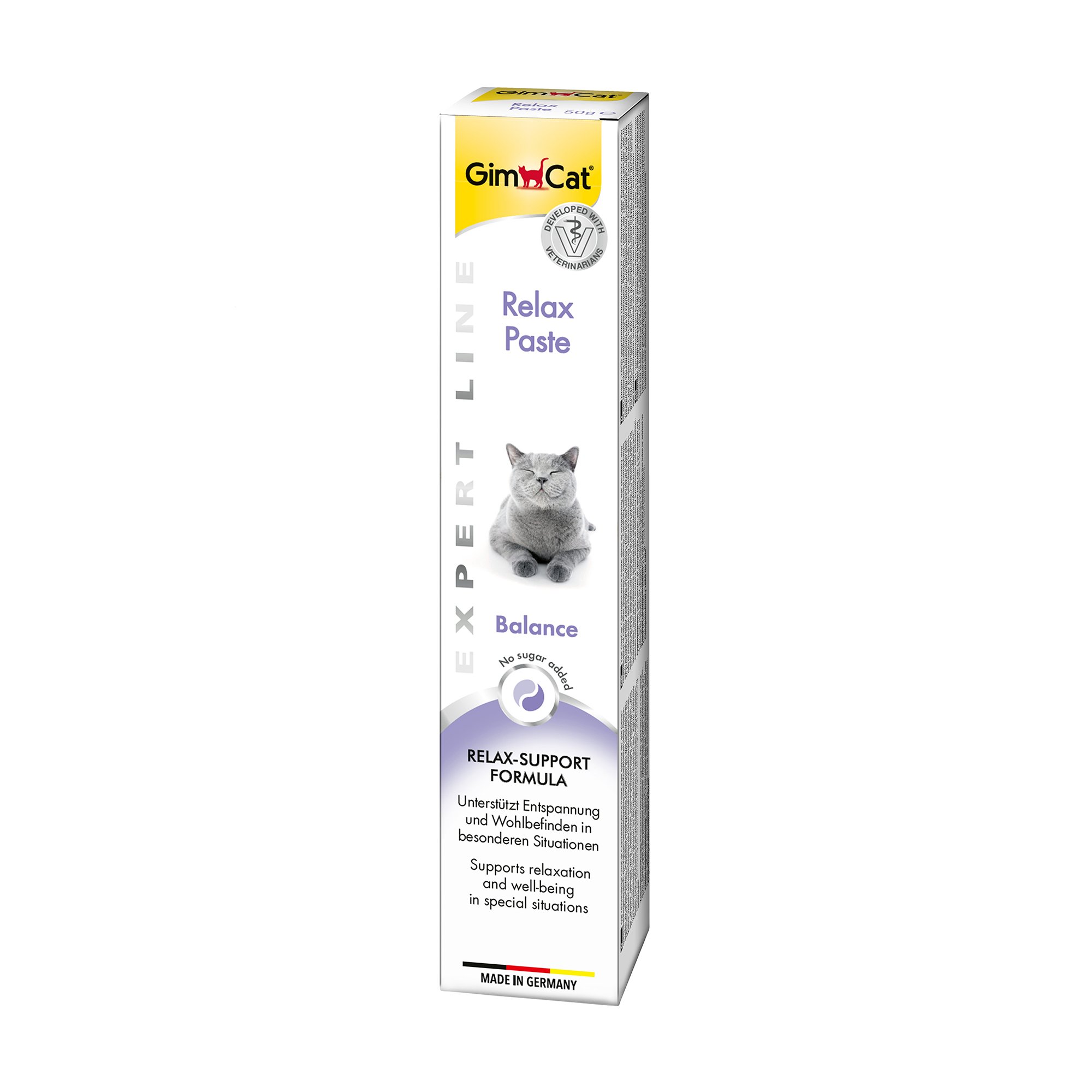 

Паста для кішок GimCat Expert Line Relax Paste від стресу, 50 г