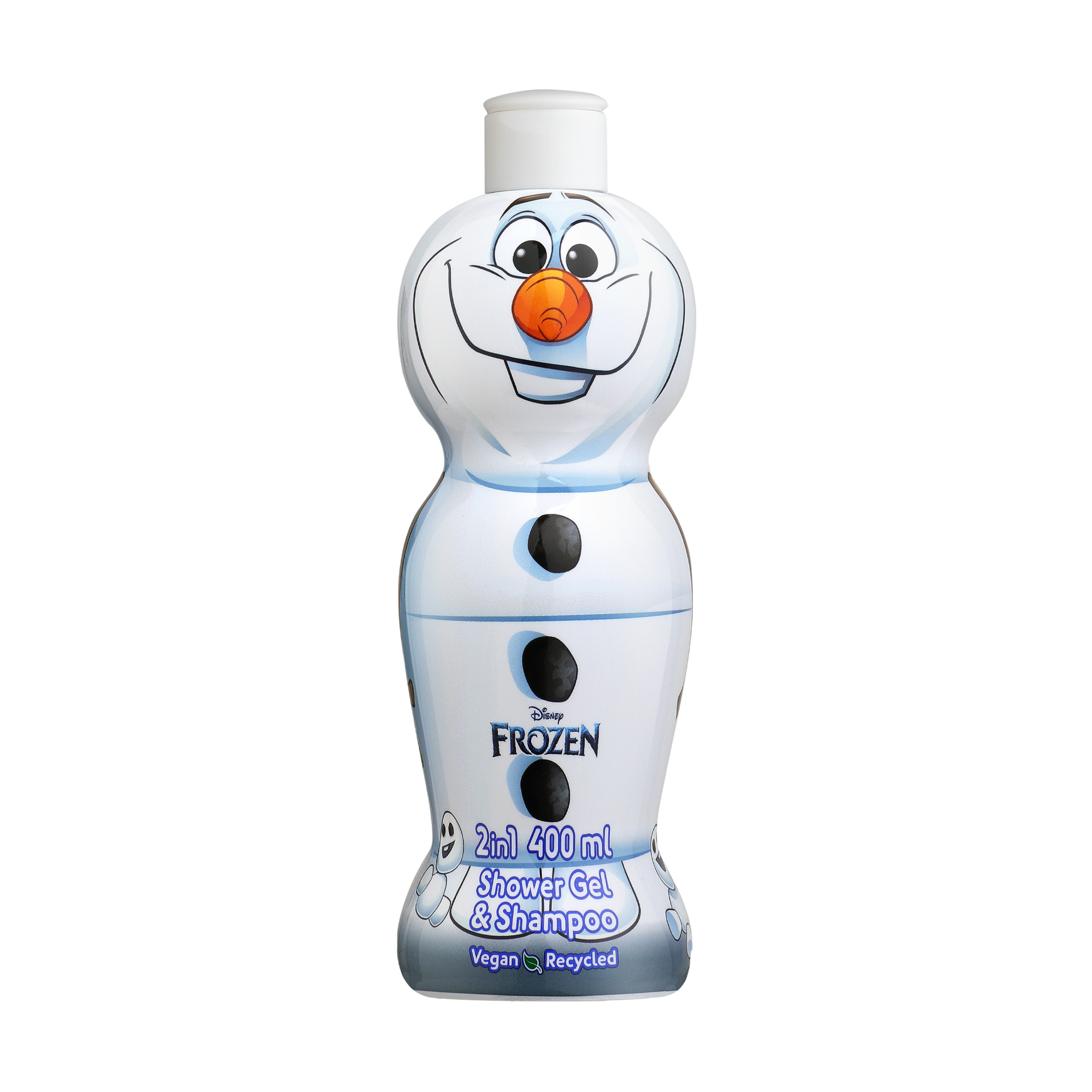 

Дитячий шампунь-гель 2 в 1 для волосся та тіла Air-Val International Disney Frozen II Olaf Shower Gel & Shampoo 2 In 1 1D, 400 мл