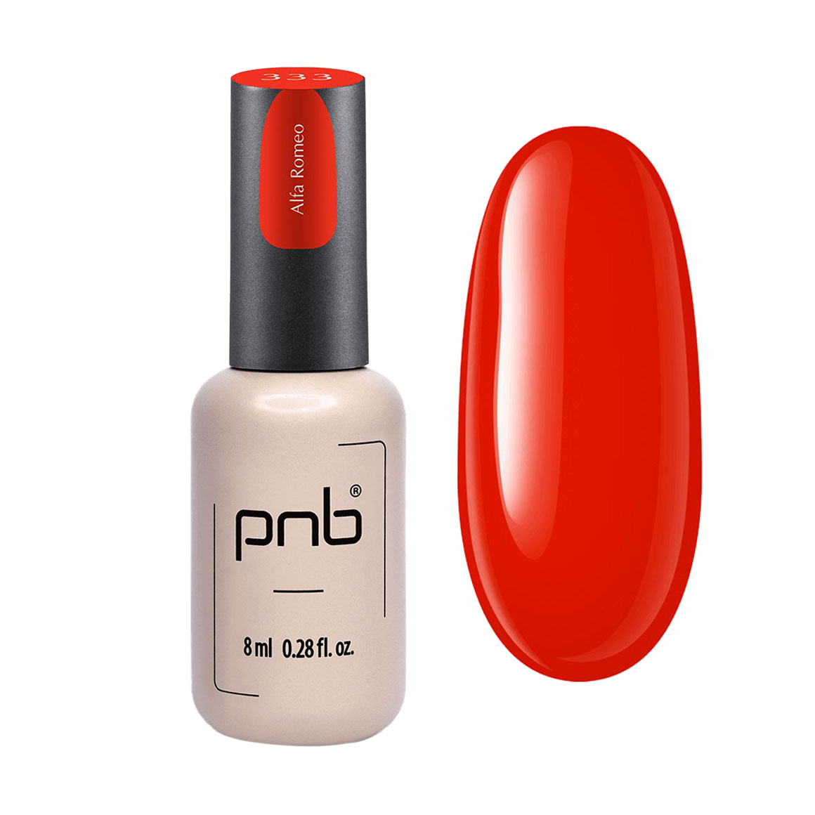 

Уцінка! Гель-лак для нігтів PNB Gel Polish UV/LED 333 Alfa Romeo, 8 мл