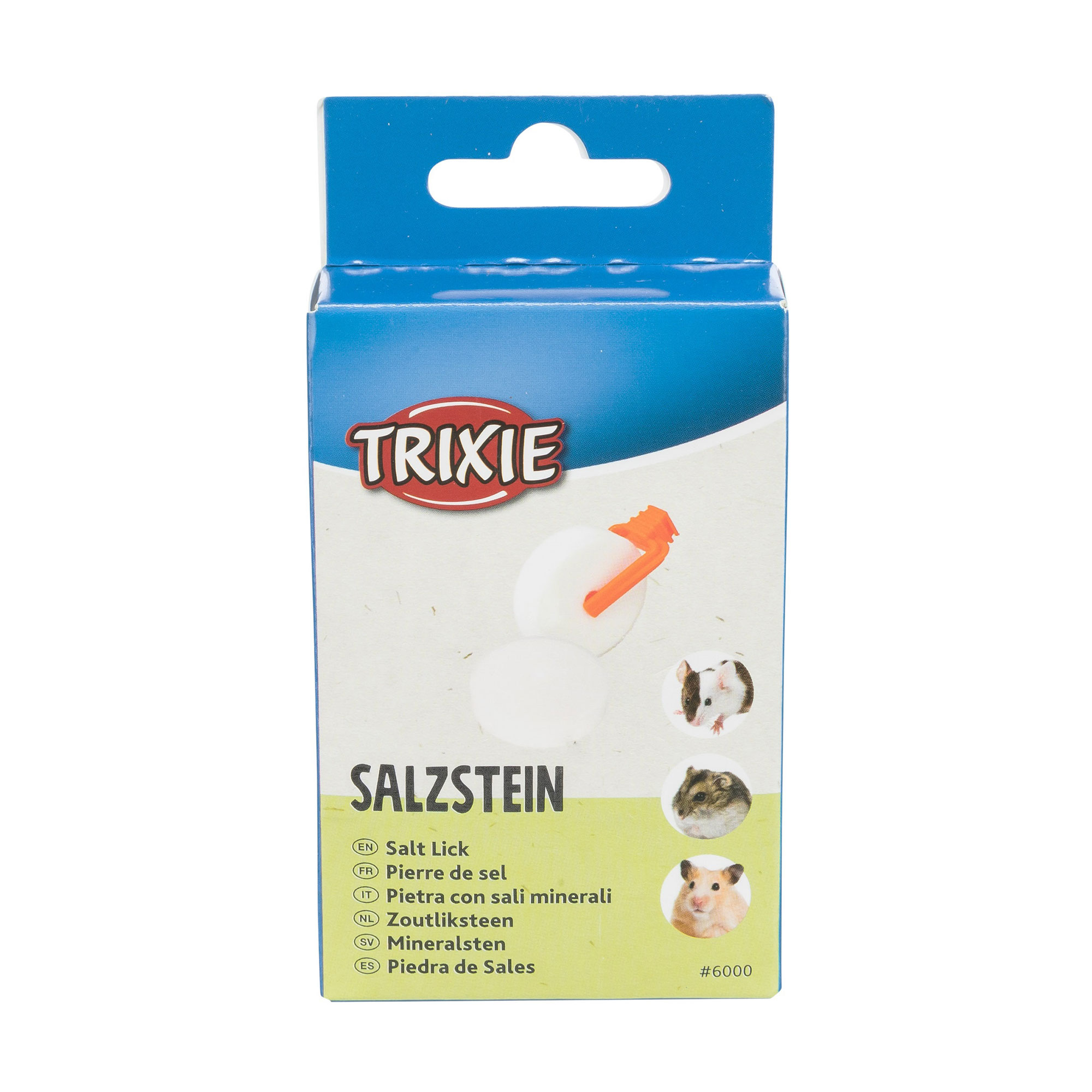 

Мінеральна сіль для хом'яків Trixie Salz-Steine, 2*54 г
