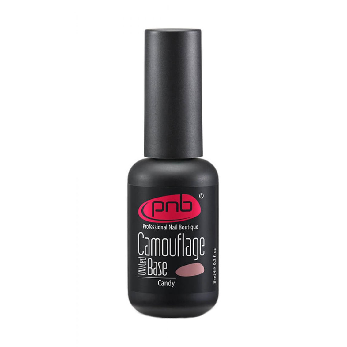 

Камуфлювальна каучукова база для гель-лаку PNB UV/LED Camouflage Base Candy, 8 мл
