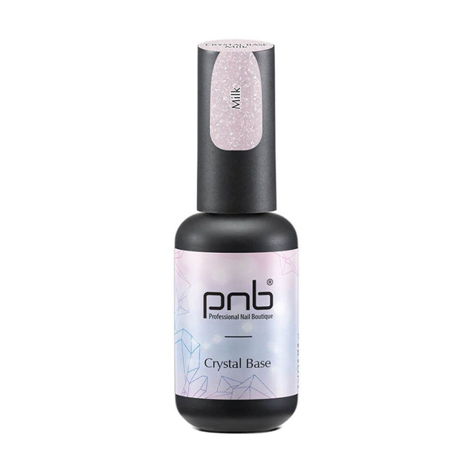 

Світловідбивна база для гель-лаку PNB UV/LED Crystal Base Milk, 8 мл
