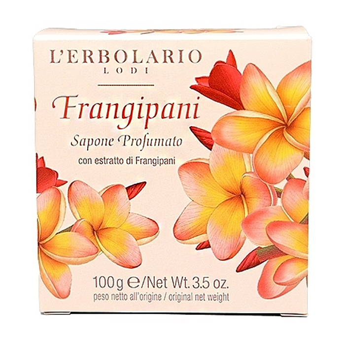 

Уцінка! Ароматизоване мило L'Erbolario Франжипані, 100 г