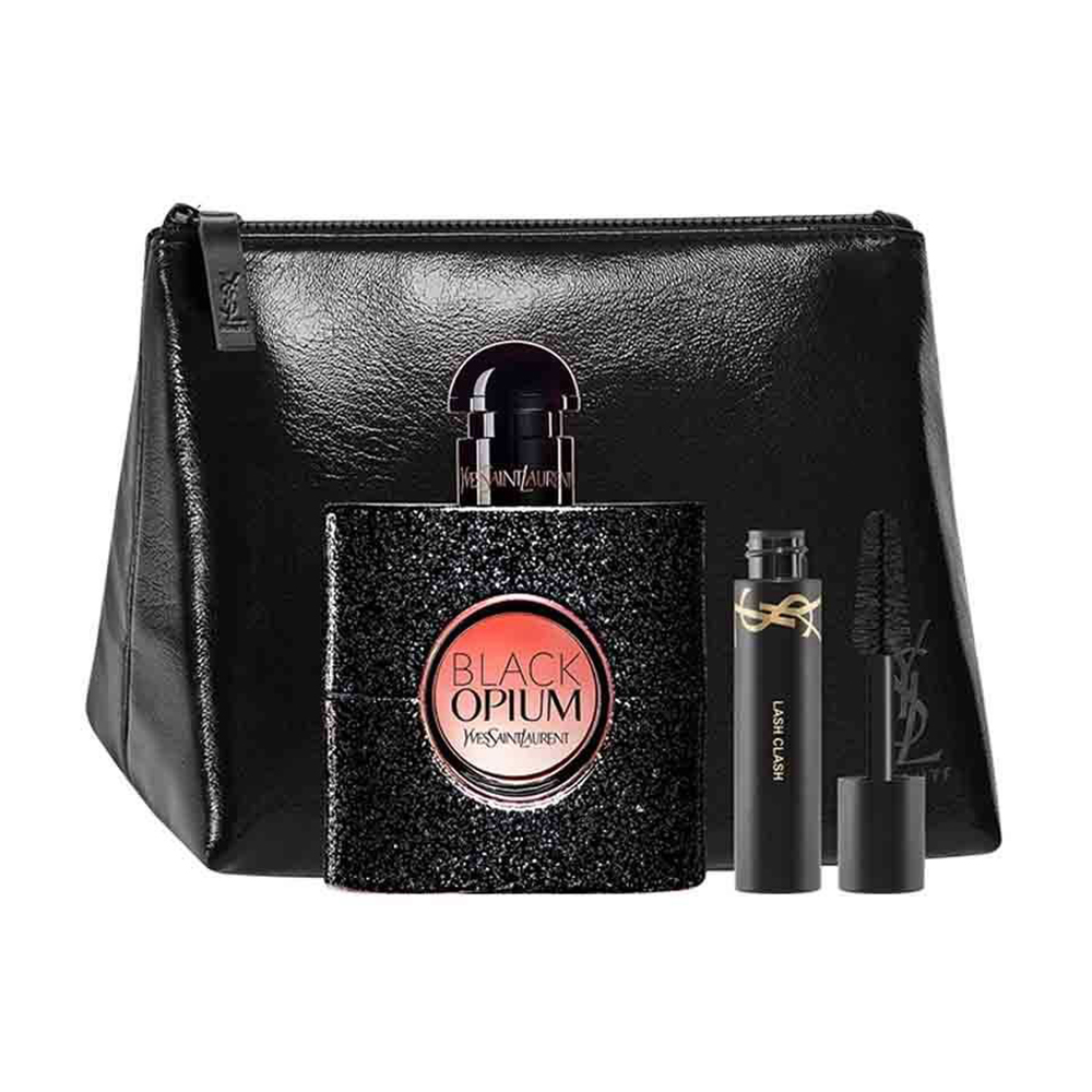 

Парфумований набір жіночий Yves Saint Laurent Black Opium (парфумована вода, 50 мл + туш для вій, 2 мл + косметичка)