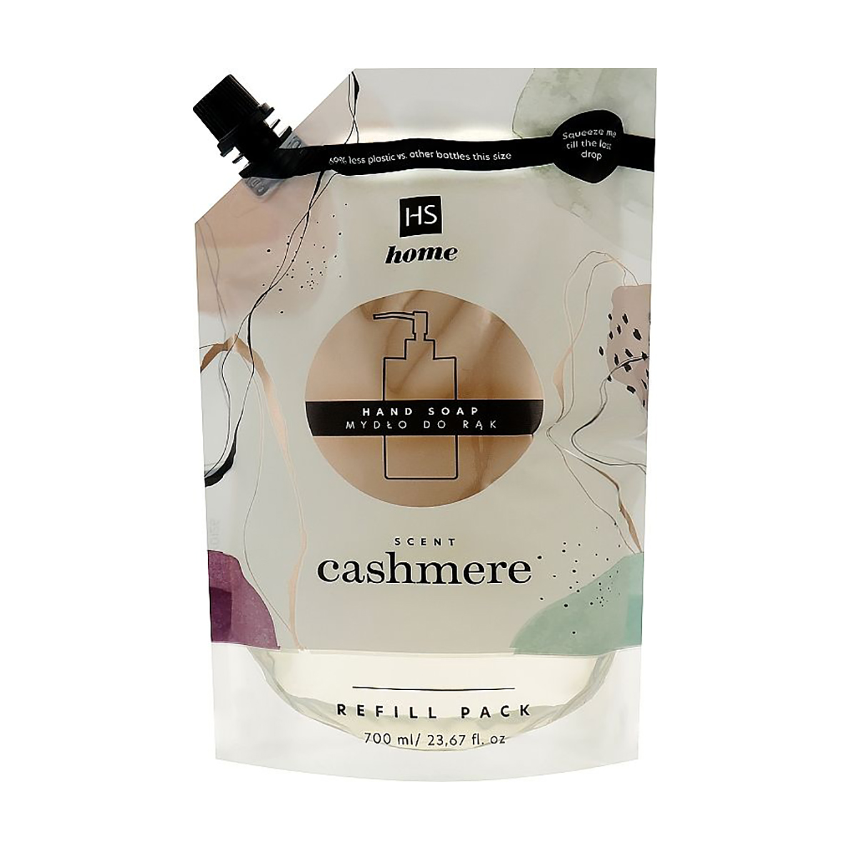 

Рідке мило HiSkin Home Hand Soap Cashmere Кашемір, 700 мл (змінний блок)