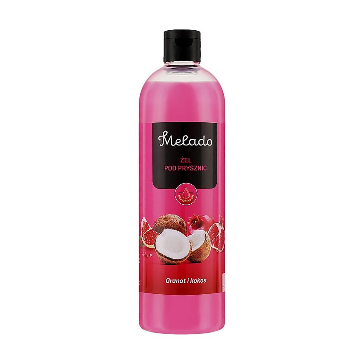 

Гель для душу Melado Shower Gel Pomegranate & Coconut Гранат та кокос, 500 мл