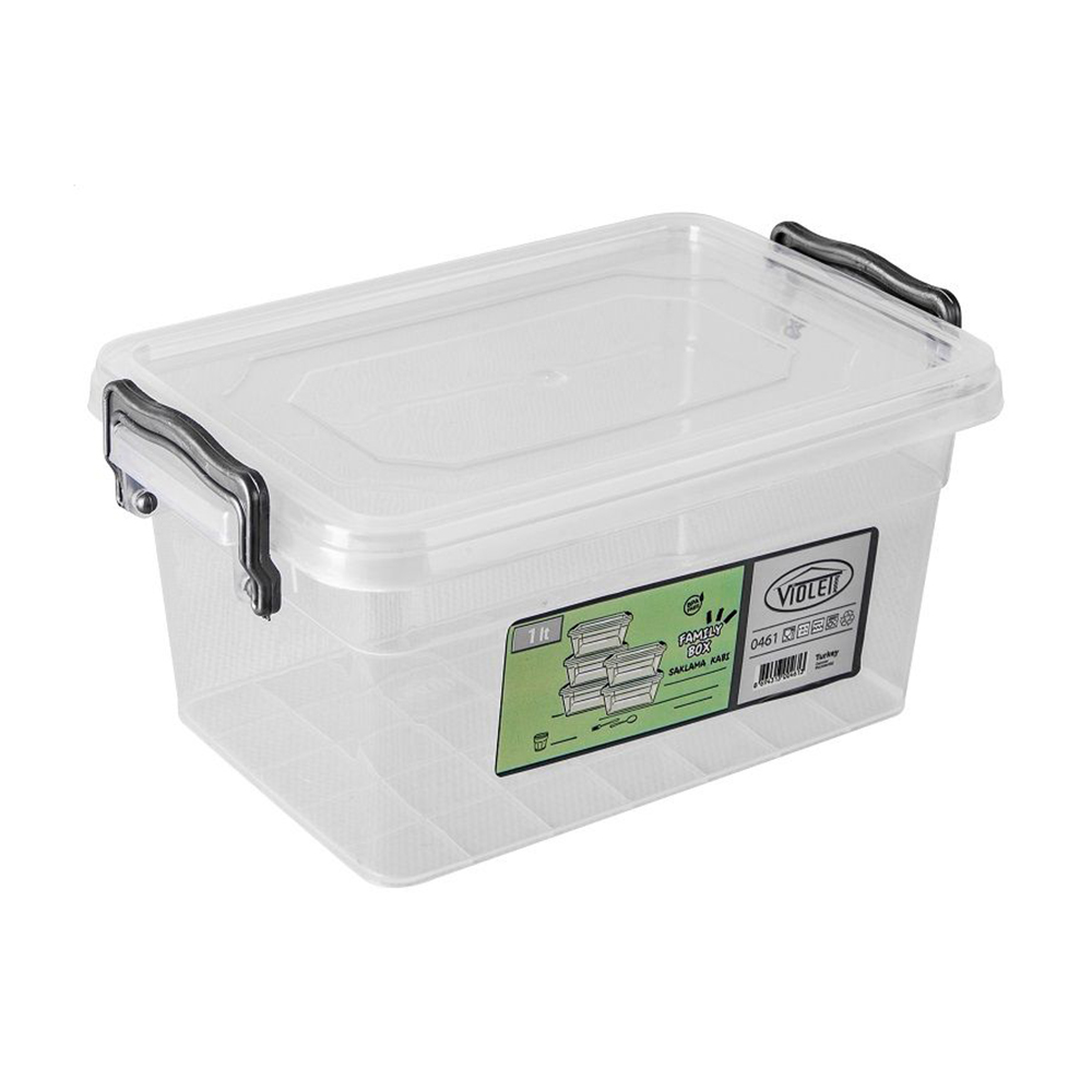 

Контейнер Violet House 0461 Family Box, 1 л (0461 FAMILY BOX прям. 1 л)
