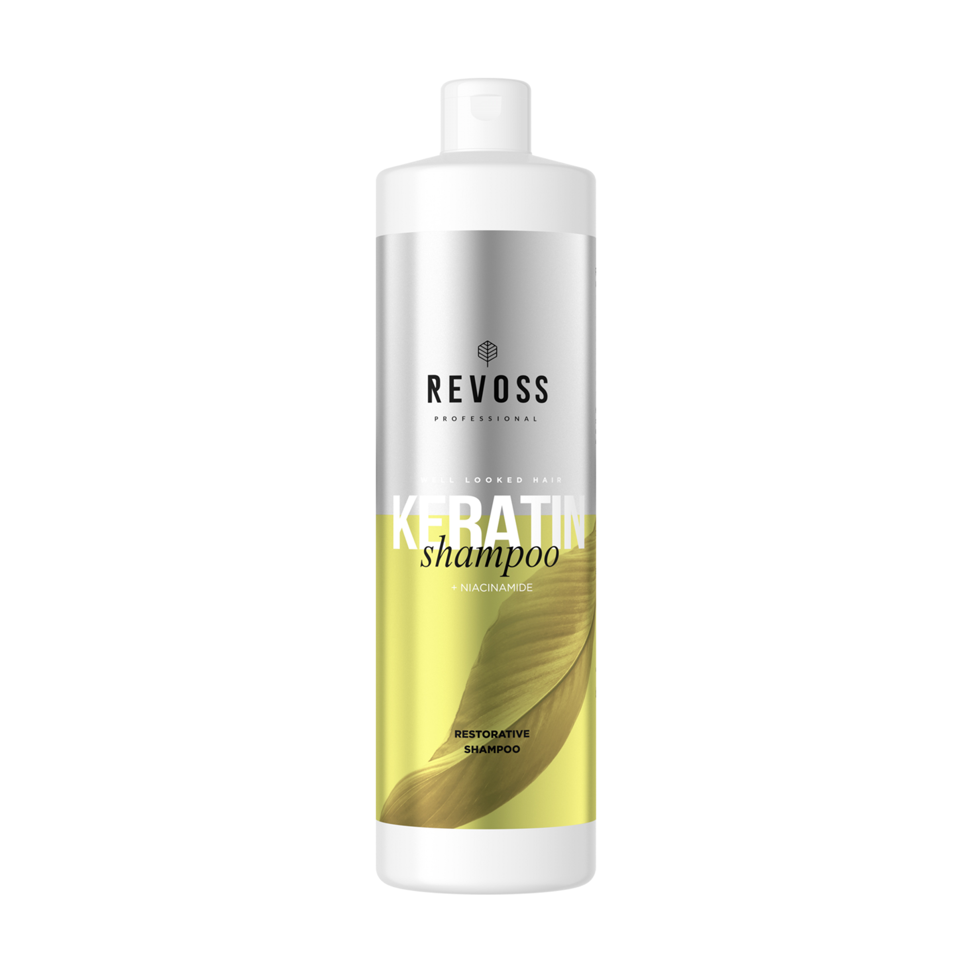 

Відновлювальний шампунь для волосся Revoss Professional Keratin Shampoo, 900 мл