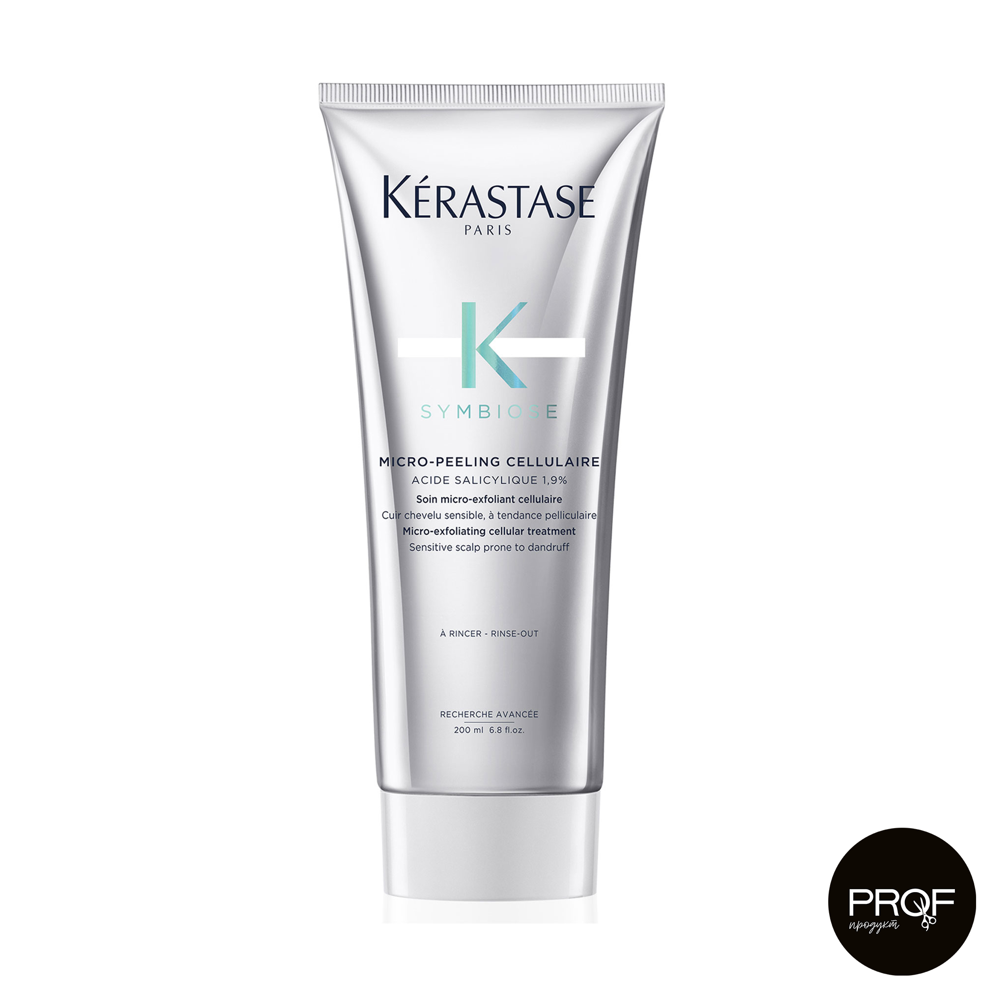 

Уцінка! Засіб Kerastase Symbiose Micro-Peeling Cellulaire для мікро-пілінгу чутливої шкіри голови, схильної до появи лупи, 200 мл