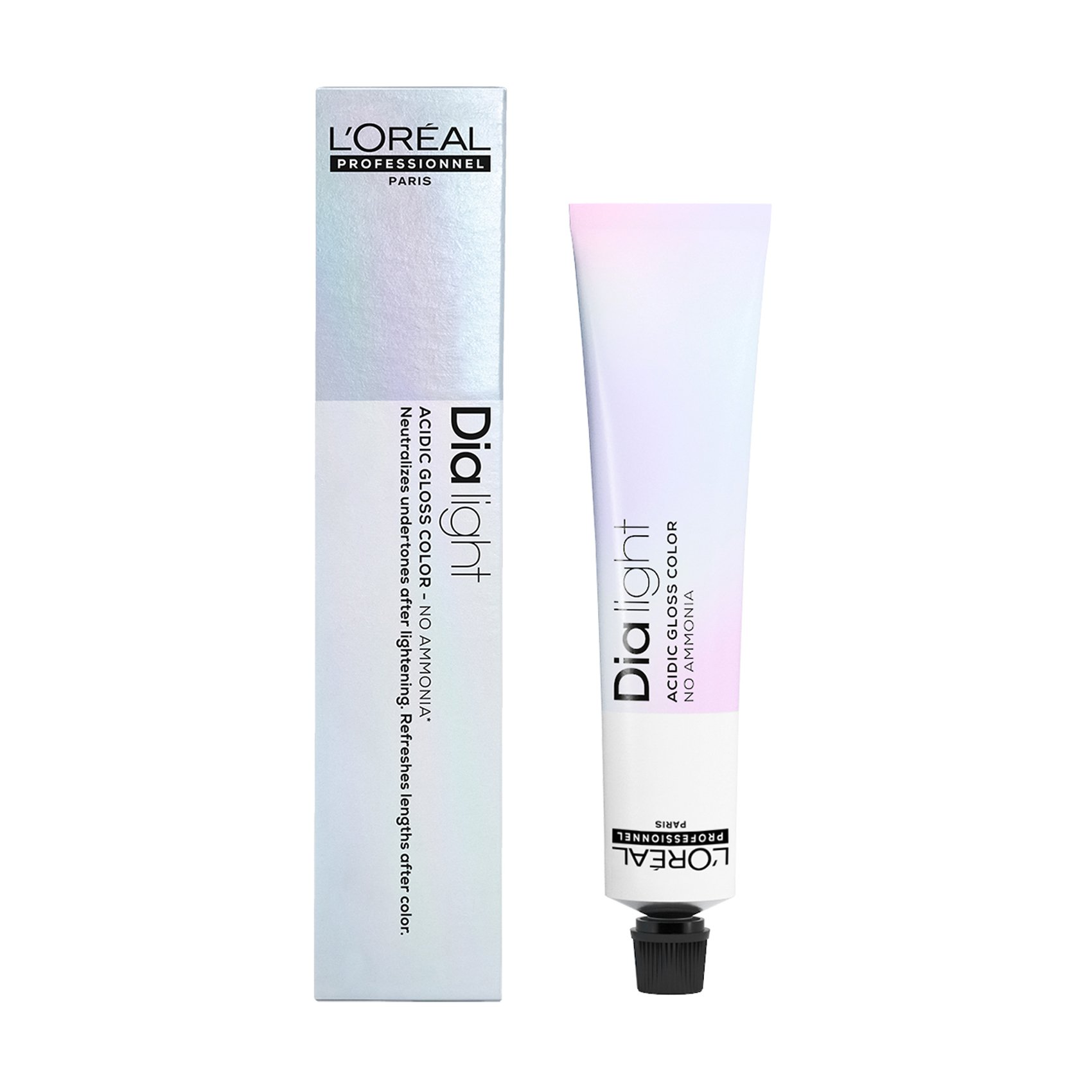 

Напівперманентний барвник тон-в-тон для волосся L'Oreal Professionnel DiaLight Acid Gloss Color, 5.11 Світлий шатен інтенсивний попелястий, 50 мл