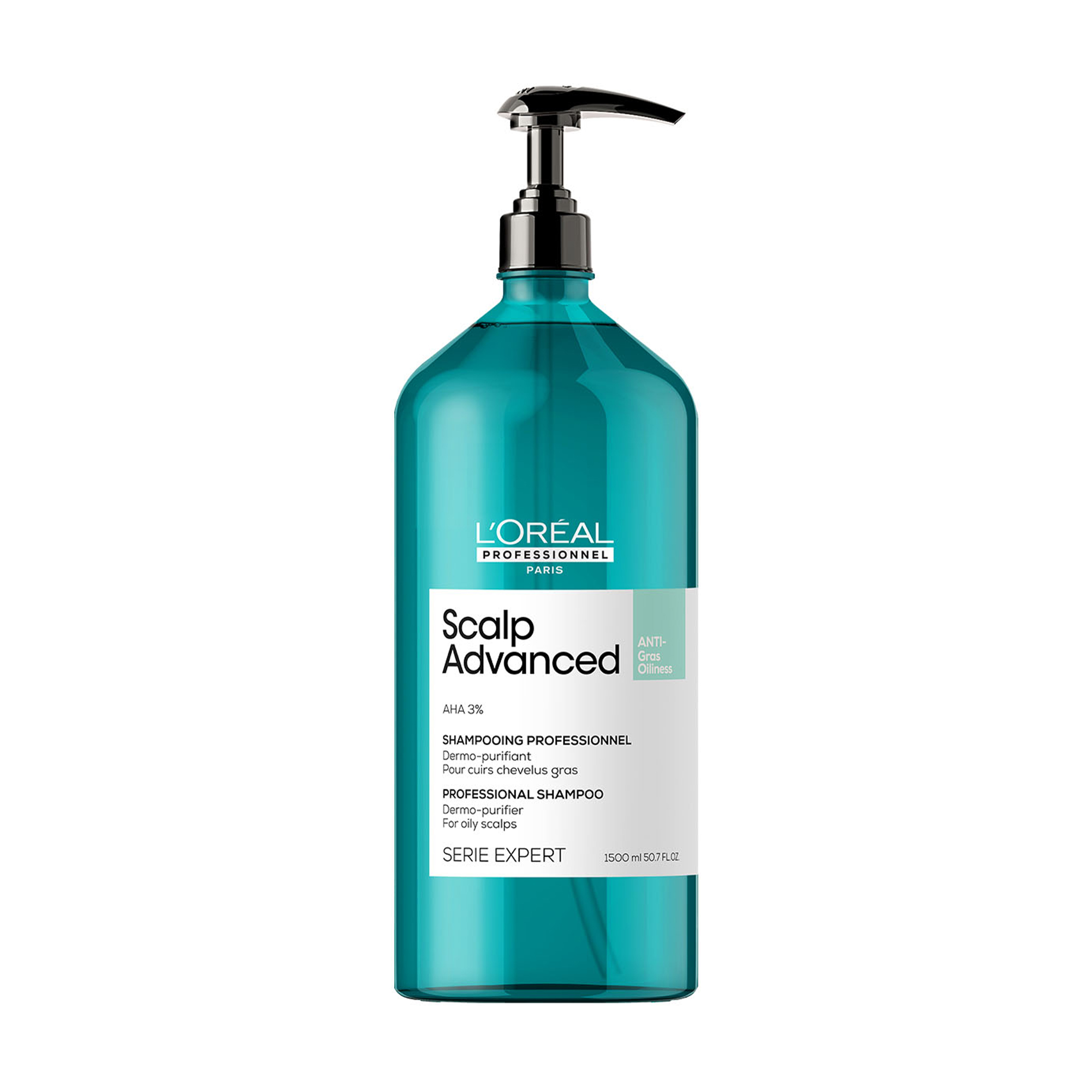 

Шампунь L'Oreal Professionnel Scalp Advanced Professional Shampoo для схильного до жирності волосся, 1.5 л