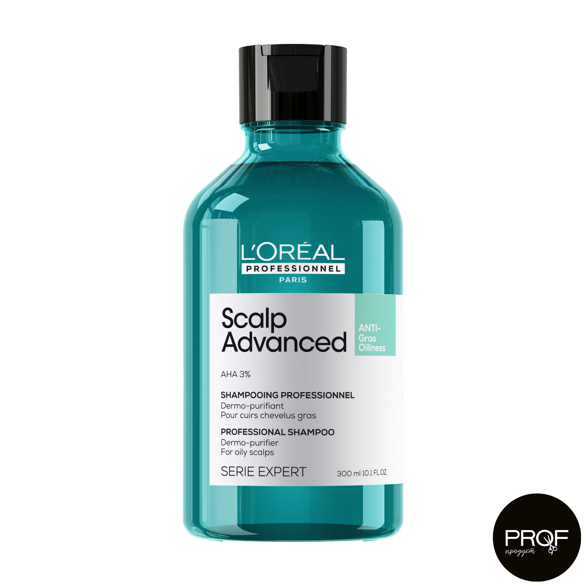 

Шампунь L'Oreal Professionnel Scalp Advanced Professional Shampoo для схильного до жирності волосся, 300 мл