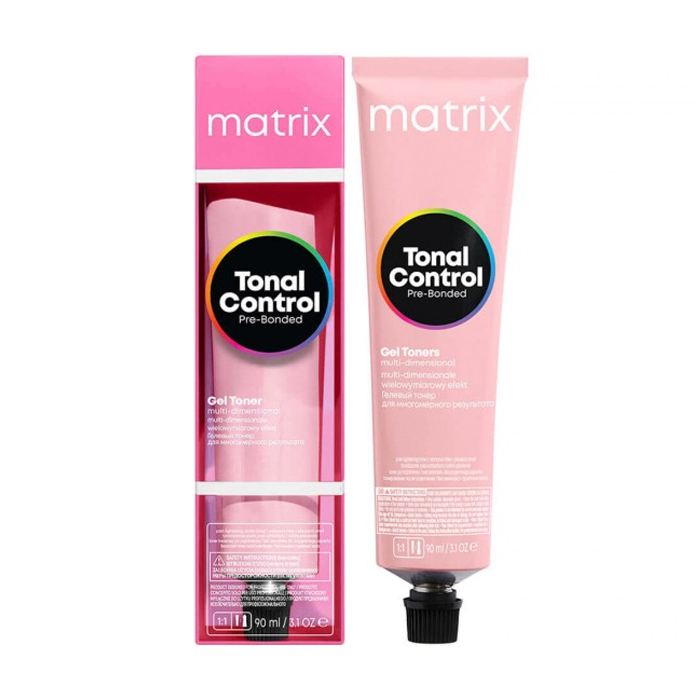 

Напівперманентний гелевий тонер на кислотній основі для волосся Matrix Tonal Control Pre-Bonded 9RG, 90 мл