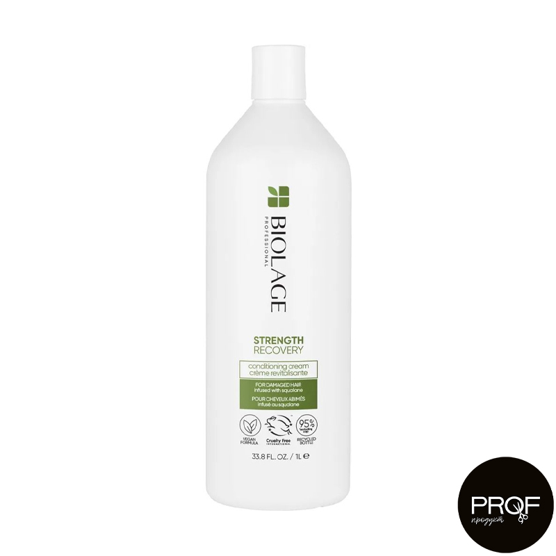 

Кондиціонер Biolage Strength Recovery Conditioning Cream для зміцнення пошкодженого волосся, 1 л