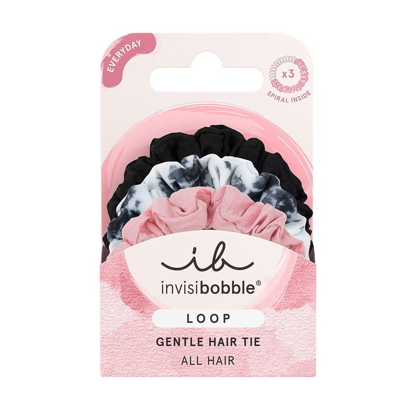 

Резинка-браслет для волосся Invisibobble Loop Be Gentle, 3 шт