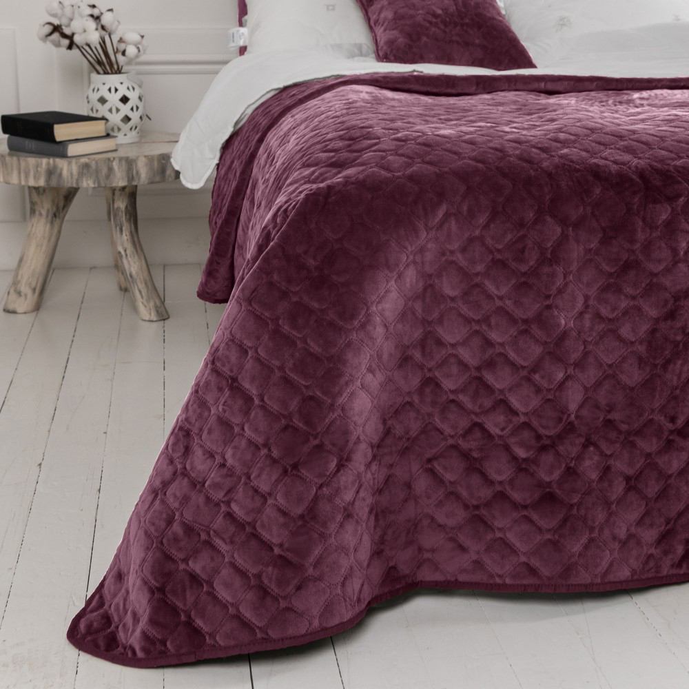

Покривало ТЕП Velour бордове, 220*240 см