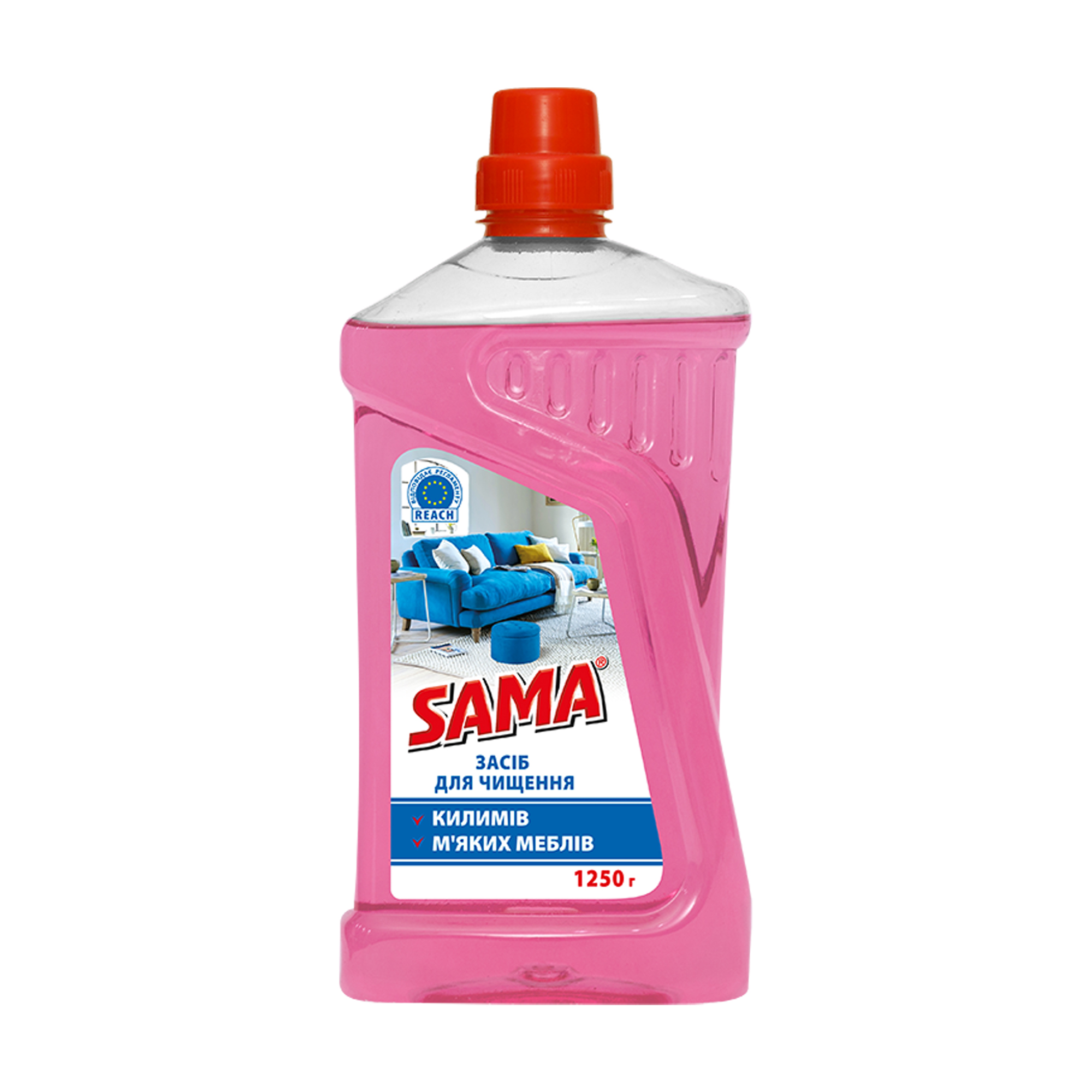 

Уцінка! Засіб для чищення килимів та м'яких меблів Sama, 1.25 кг