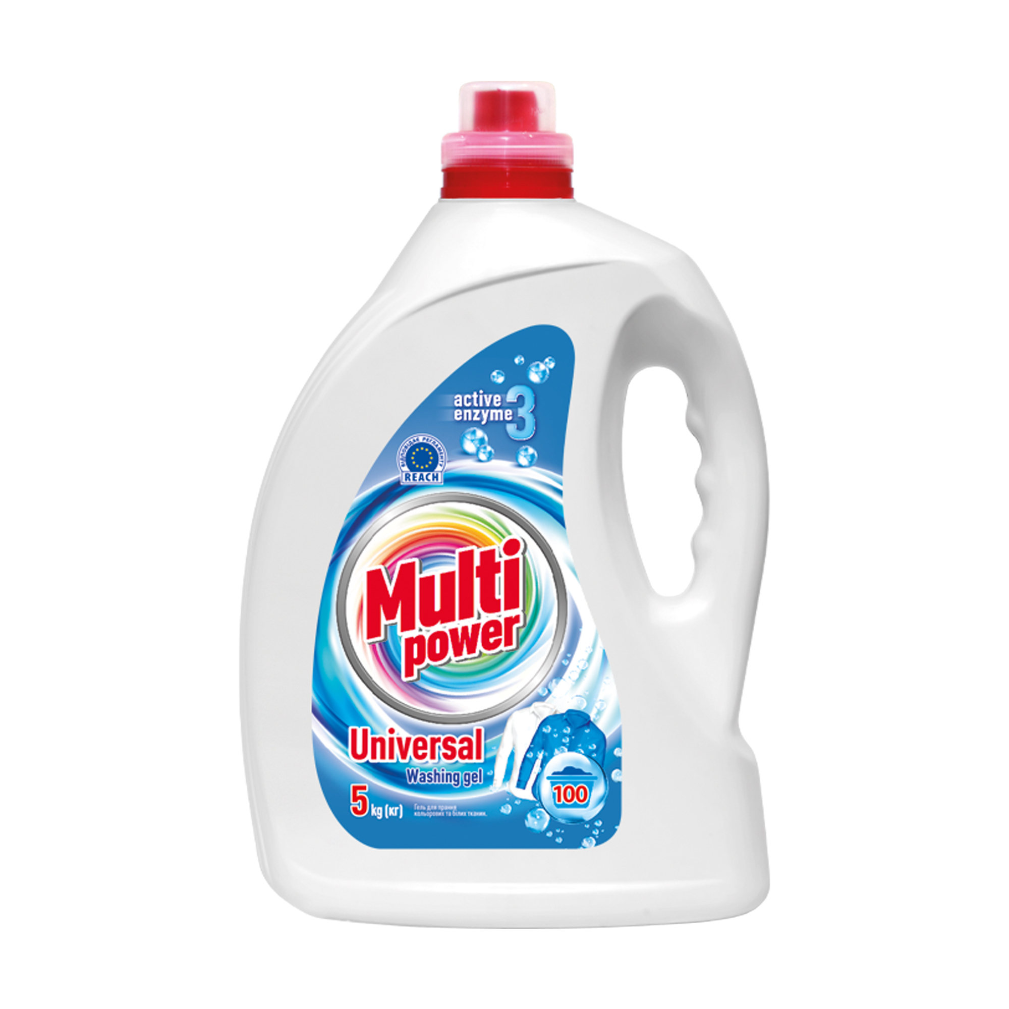 

Уцінка! Гель для прання Sama Multi Power Universal Washing Gel 100 циклів прання, 5 кг