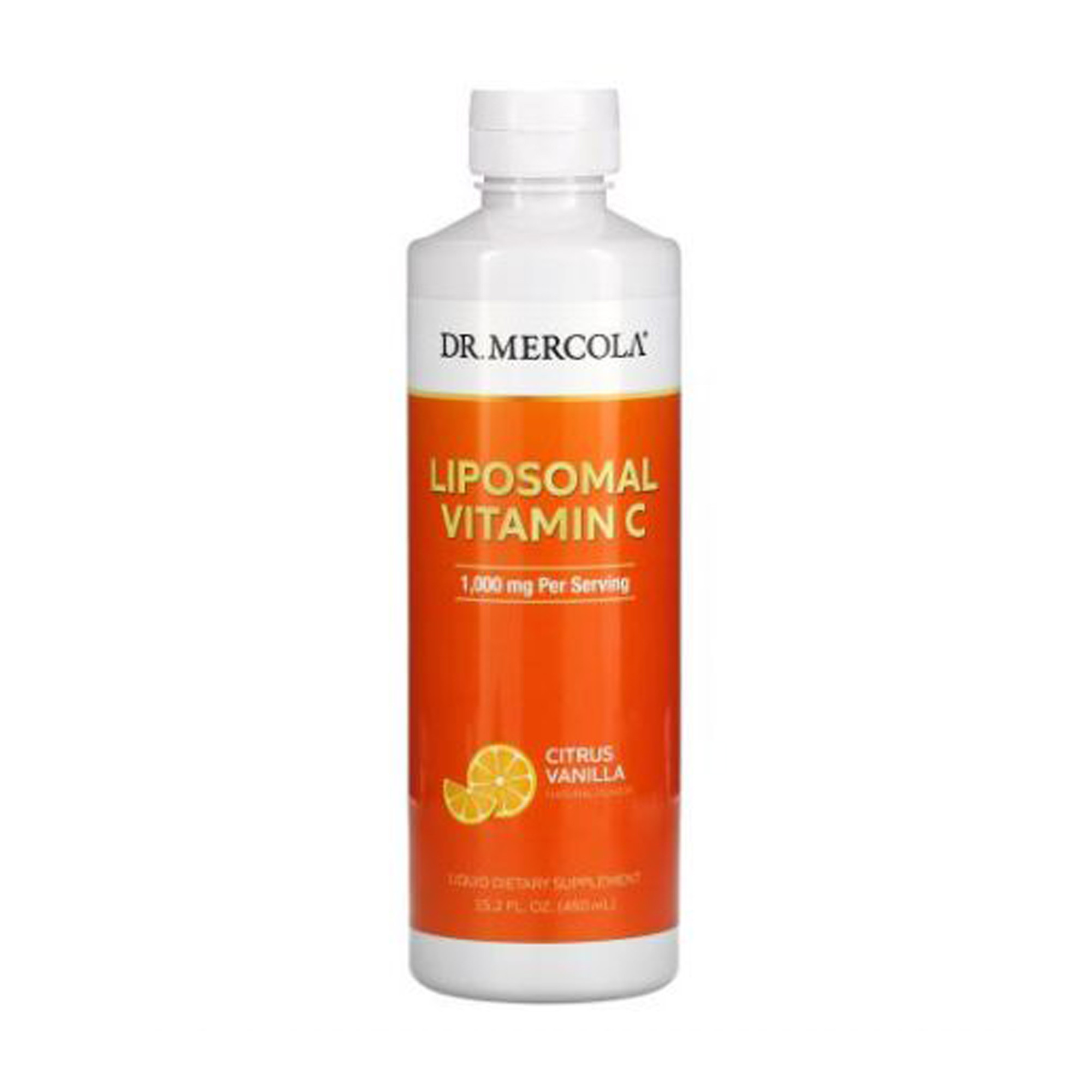 

Вітамін C Dr. Mercola Liposomal Vitamin C 1000 мг в рідині, 450 мл